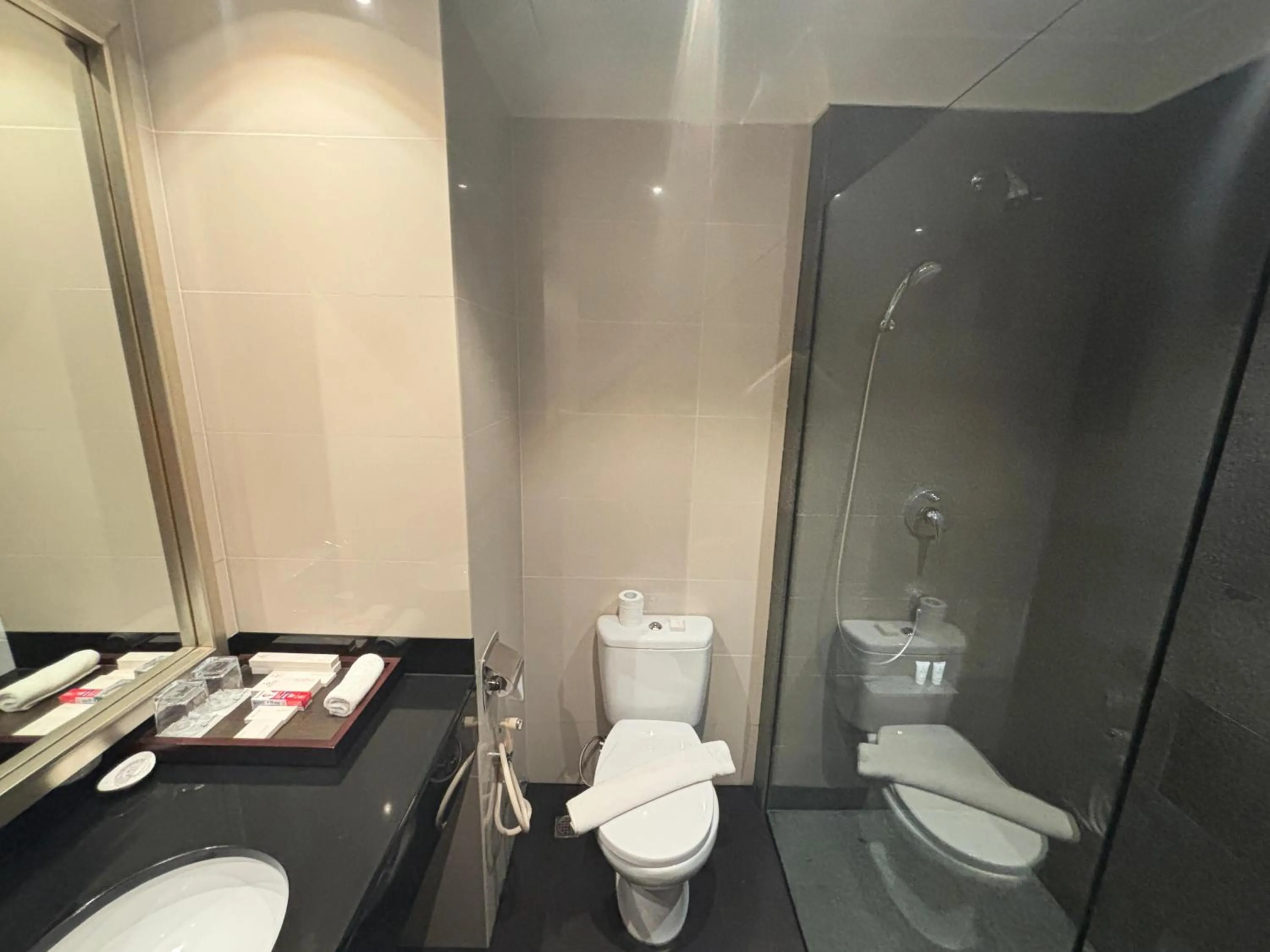 Bathroom in I Hotel Batam