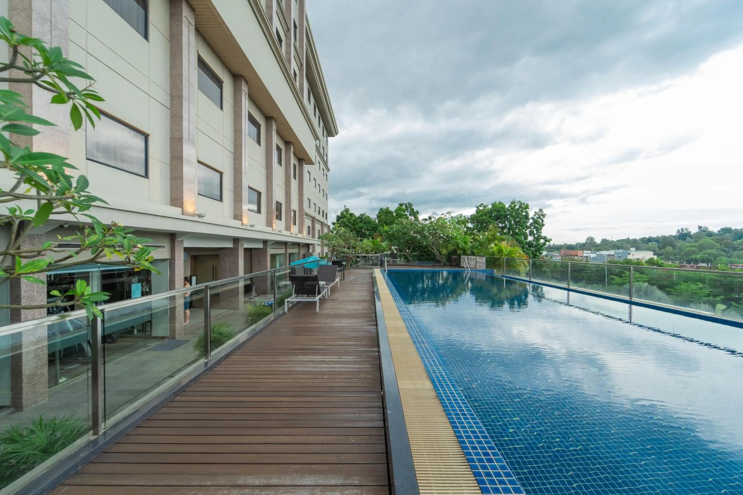 Swimming pool in I Hotel Batam