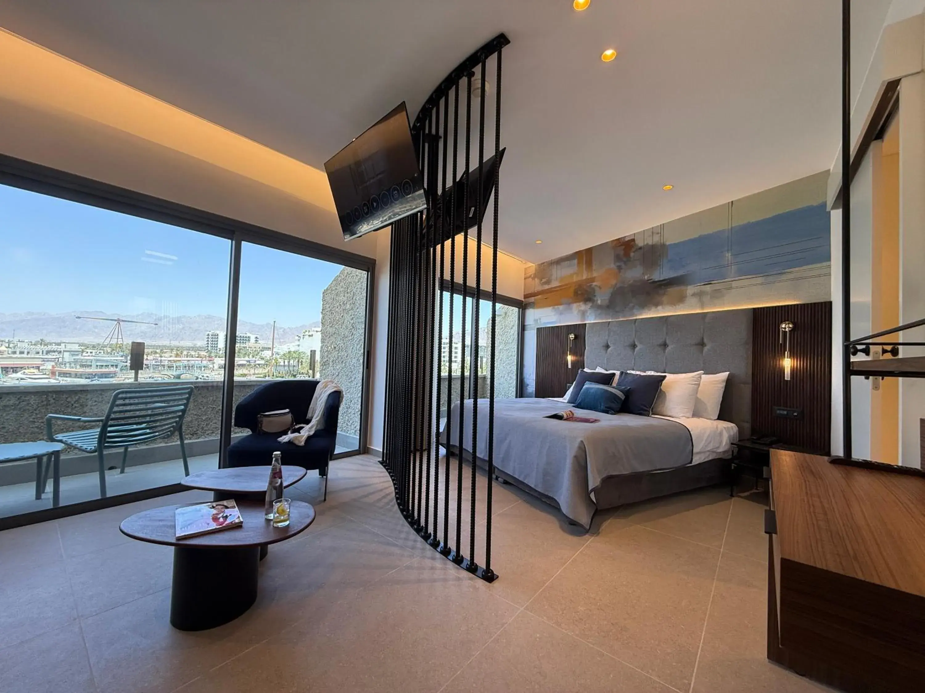 Photo of the whole room, Bed in Caesar Premier Eilat Hotel Photo of the whole room, Bed in Caesar Premier Eilat Hotel