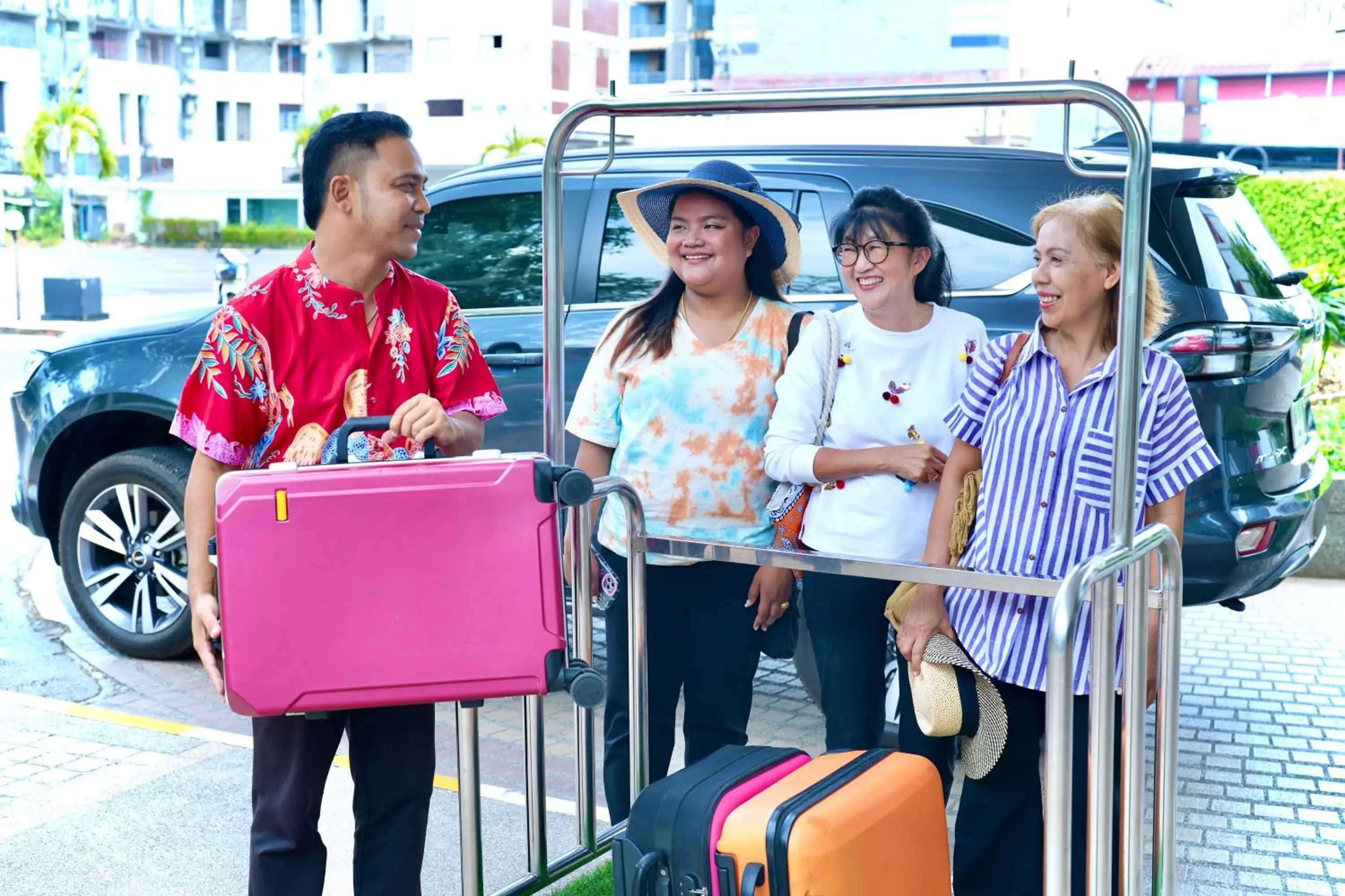 Lobby or reception in A-Te Chumphon Hotel - SHA Plus Lobby or reception in A-Te Chumphon Hotel - SHA Plus