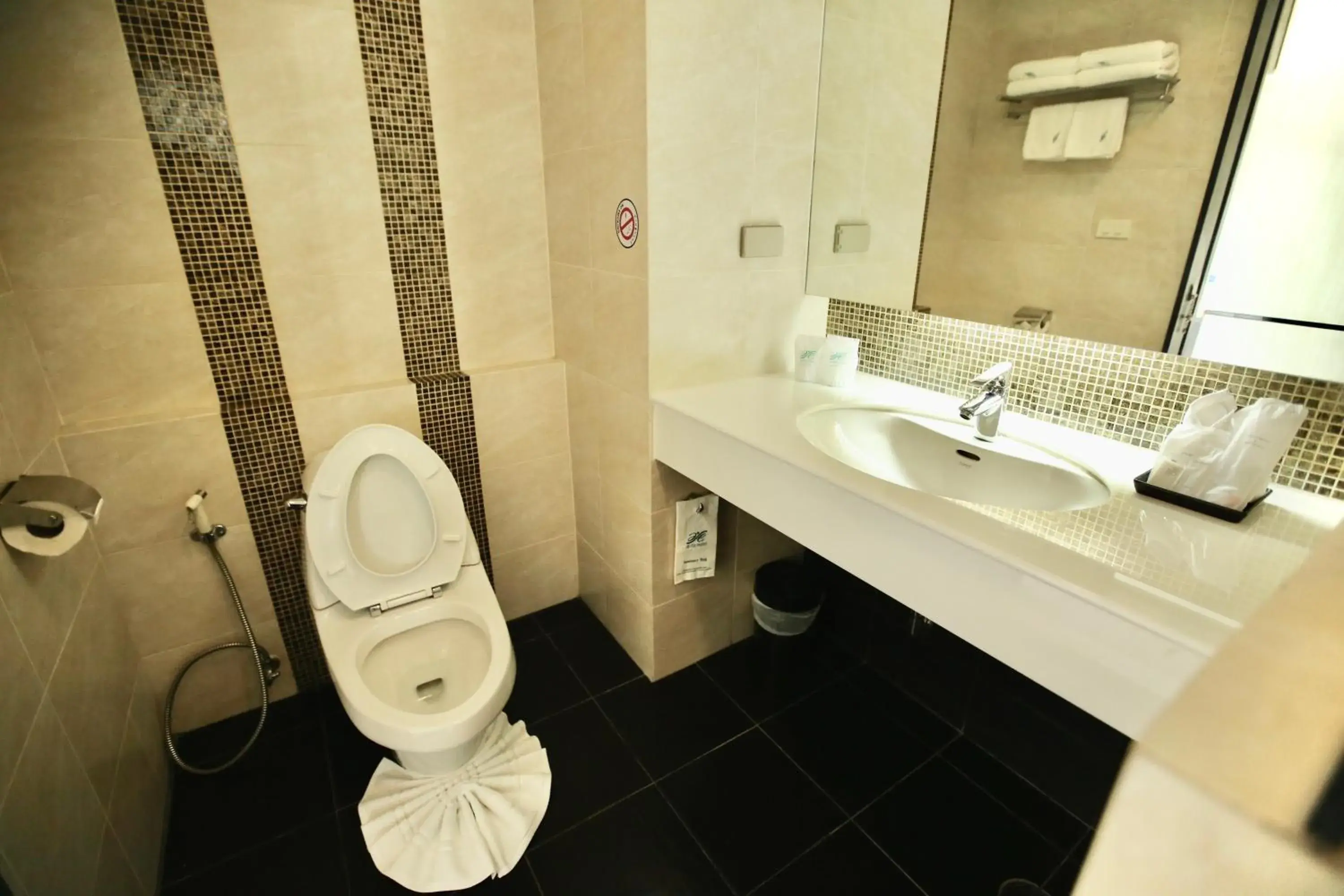 Bathroom in A-Te Chumphon Hotel - SHA Plus Bathroom in A-Te Chumphon Hotel - SHA Plus