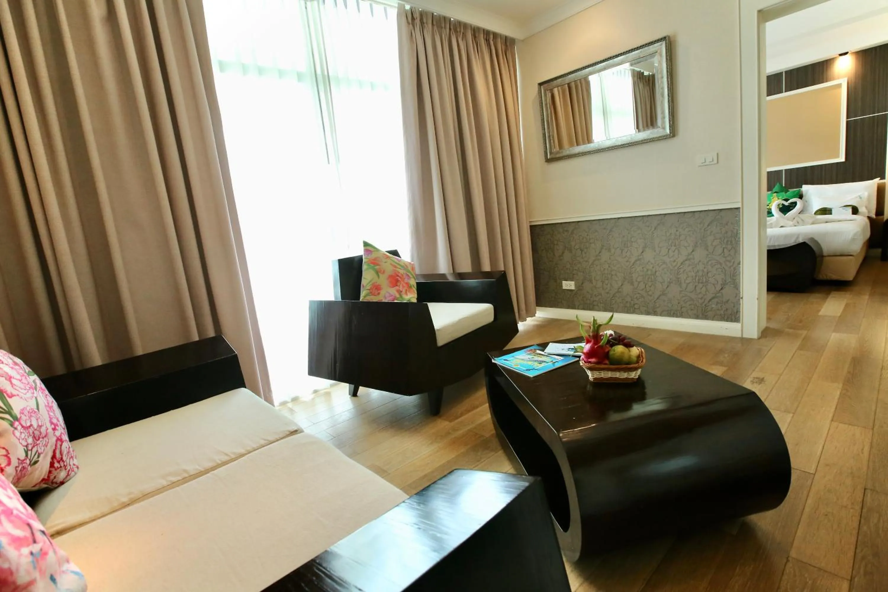 Living room in A-Te Chumphon Hotel - SHA Plus