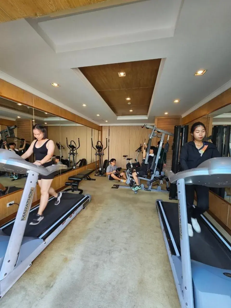 Fitness centre/facilities in A-Te Chumphon Hotel - SHA Plus Fitness centre/facilities in A-Te Chumphon Hotel - SHA Plus