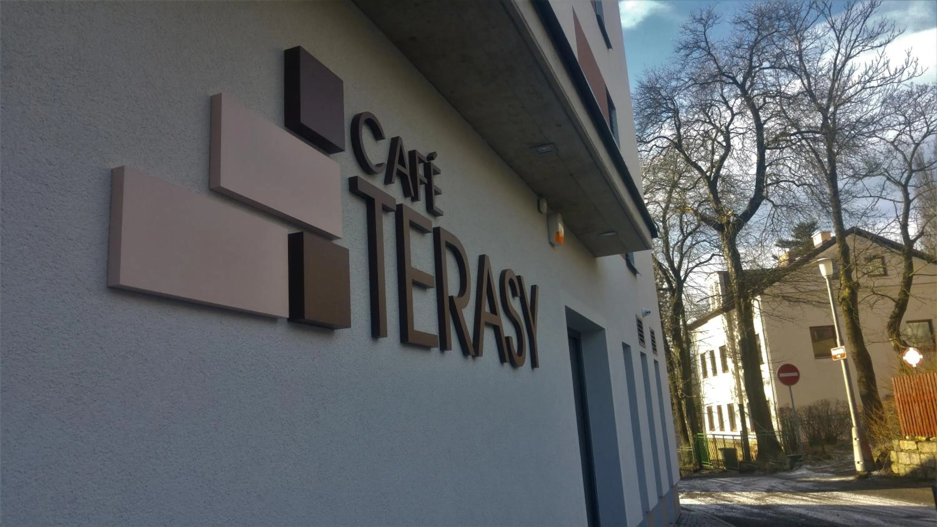 Facade/entrance in Apartmány Terasy Café