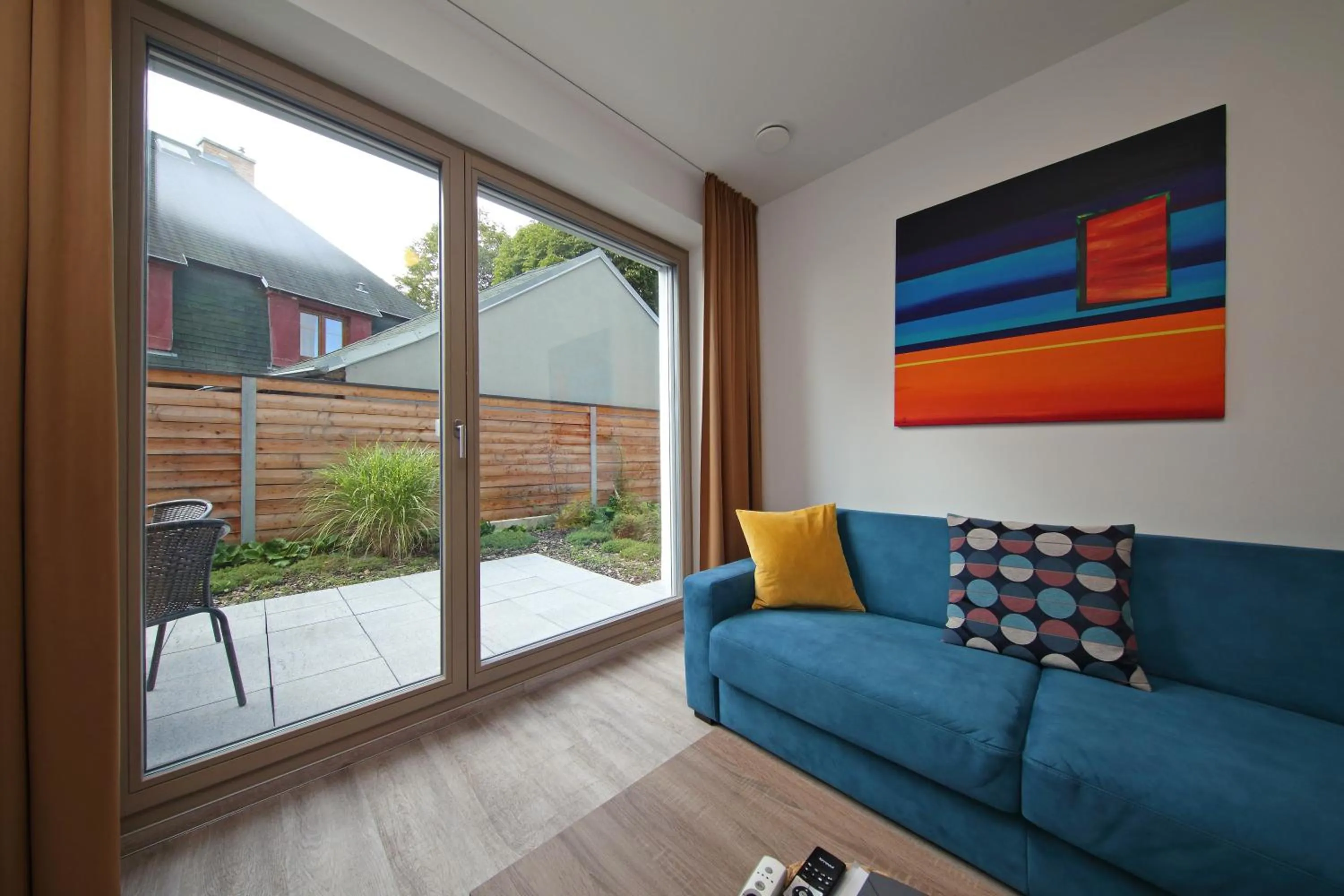 Balcony/Terrace in Apartmány Terasy Café