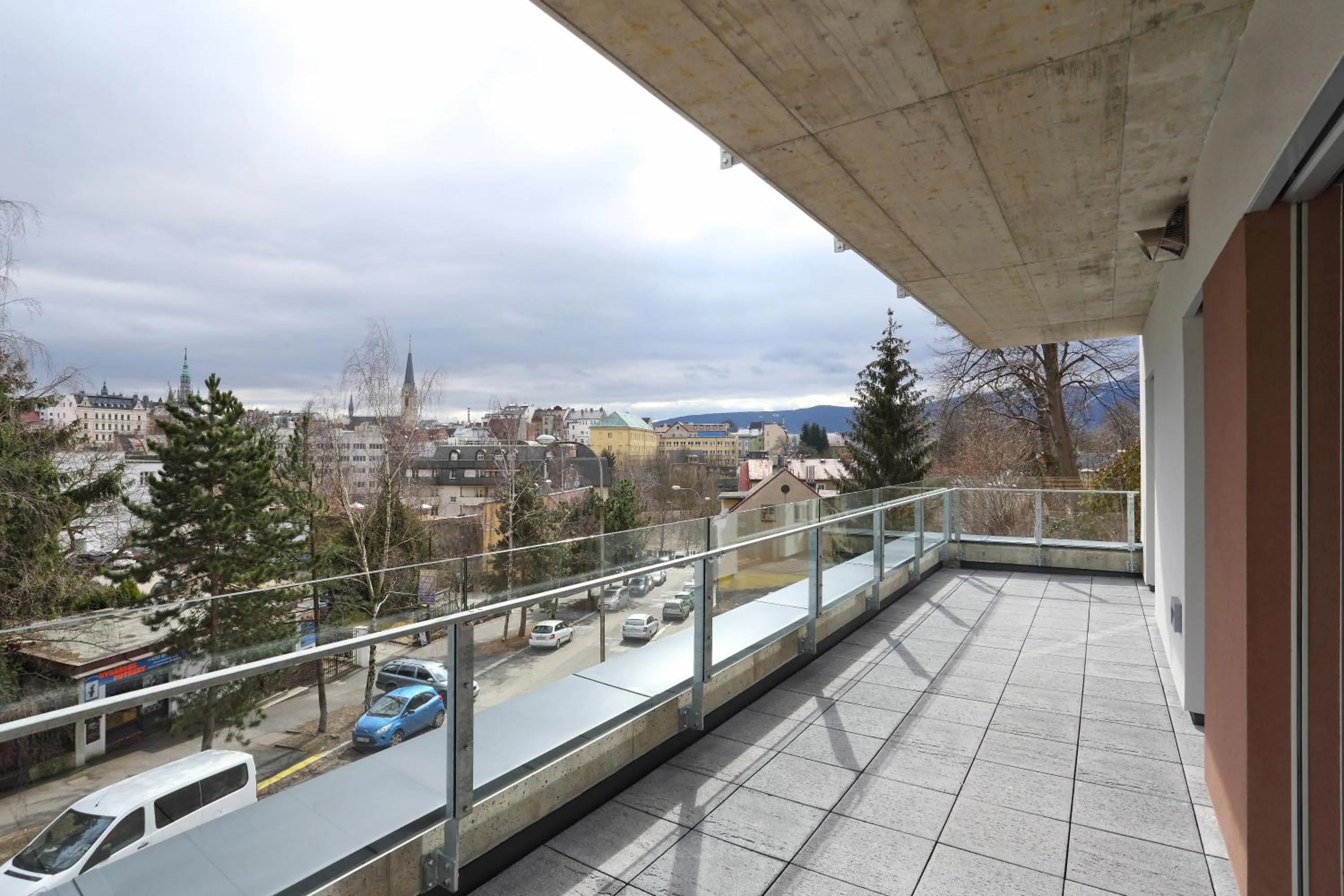 Balcony/Terrace in Apartmány Terasy Café
