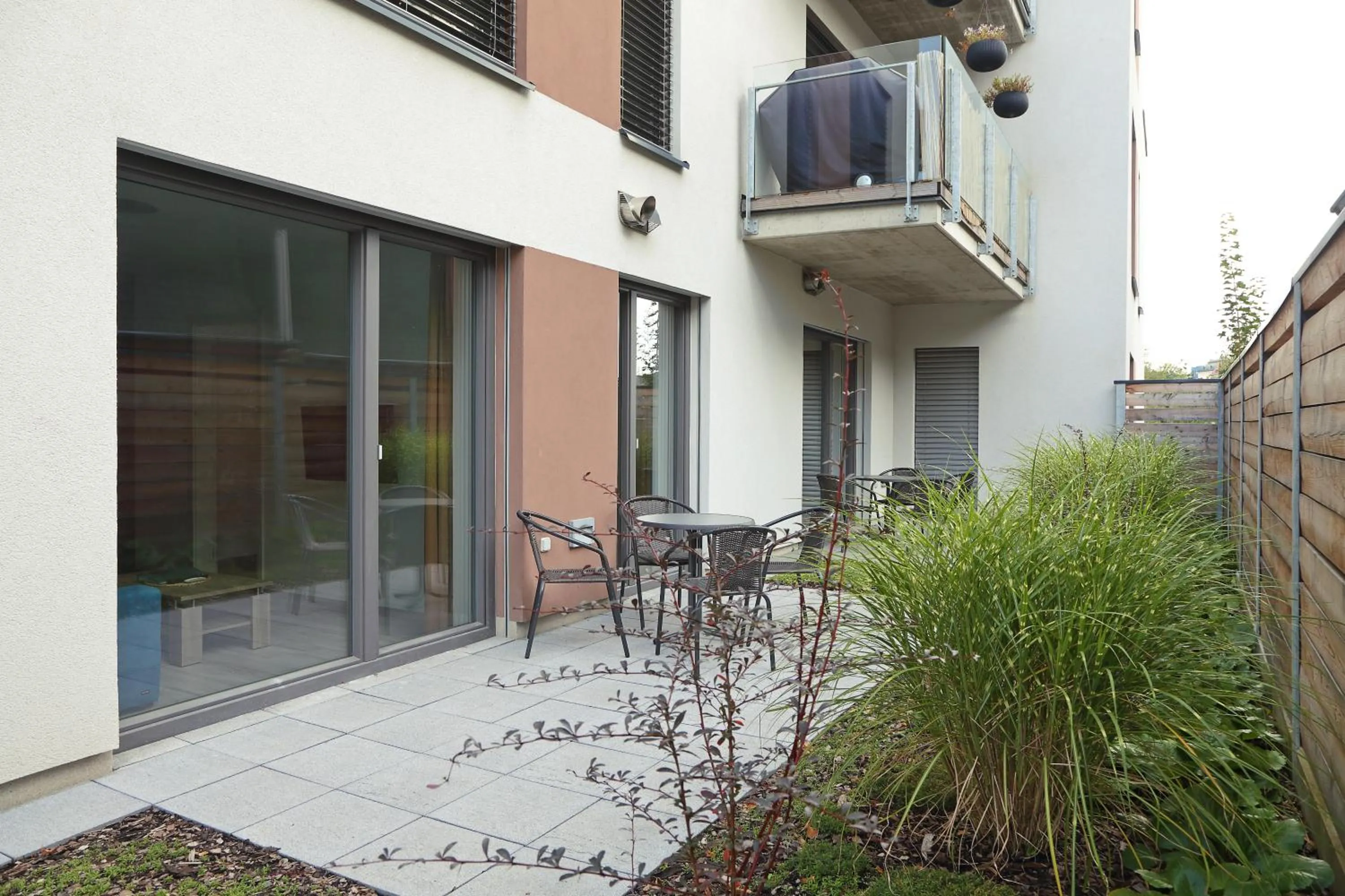 Balcony/Terrace in Apartmány Terasy Café