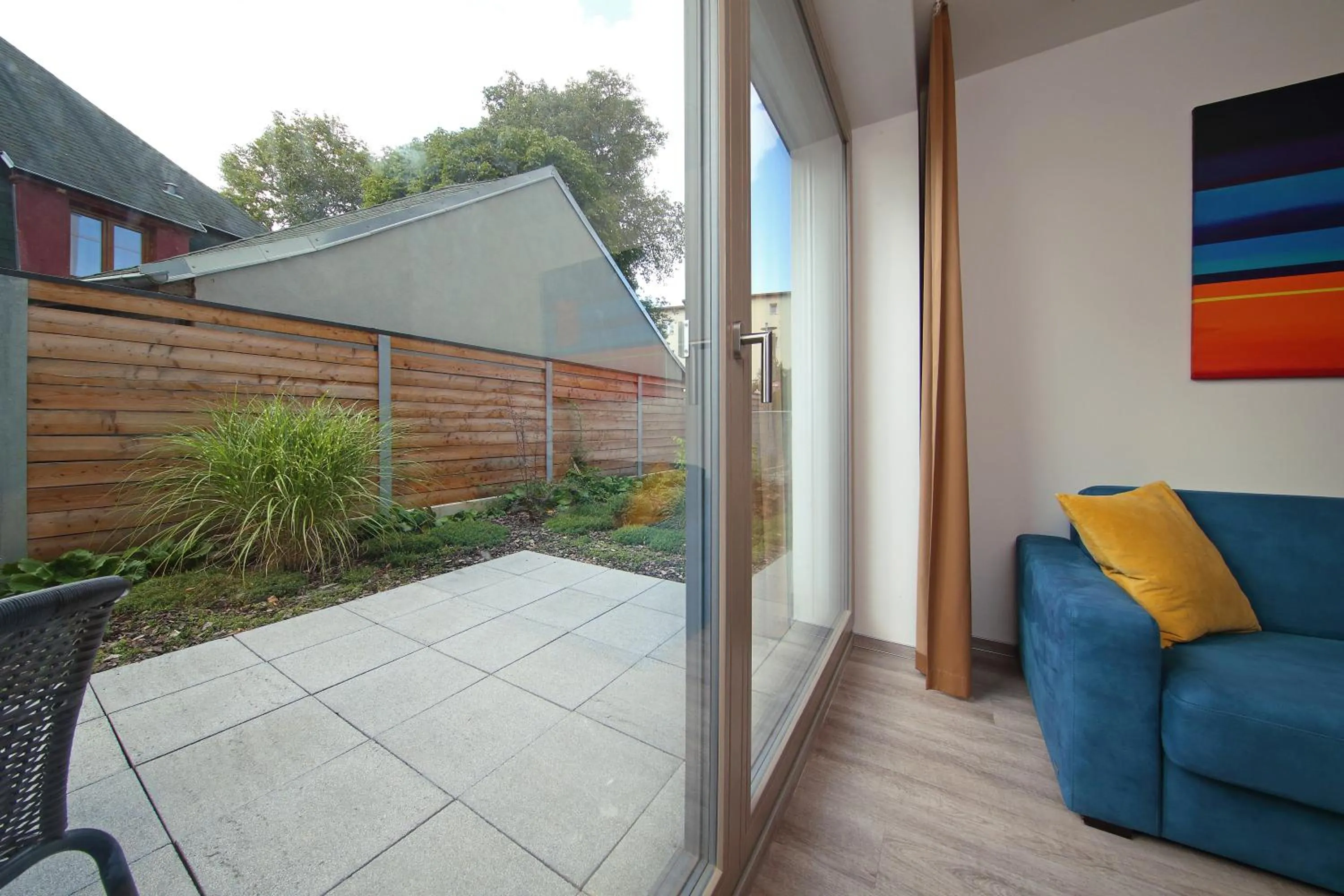 Balcony/Terrace in Apartmány Terasy Café