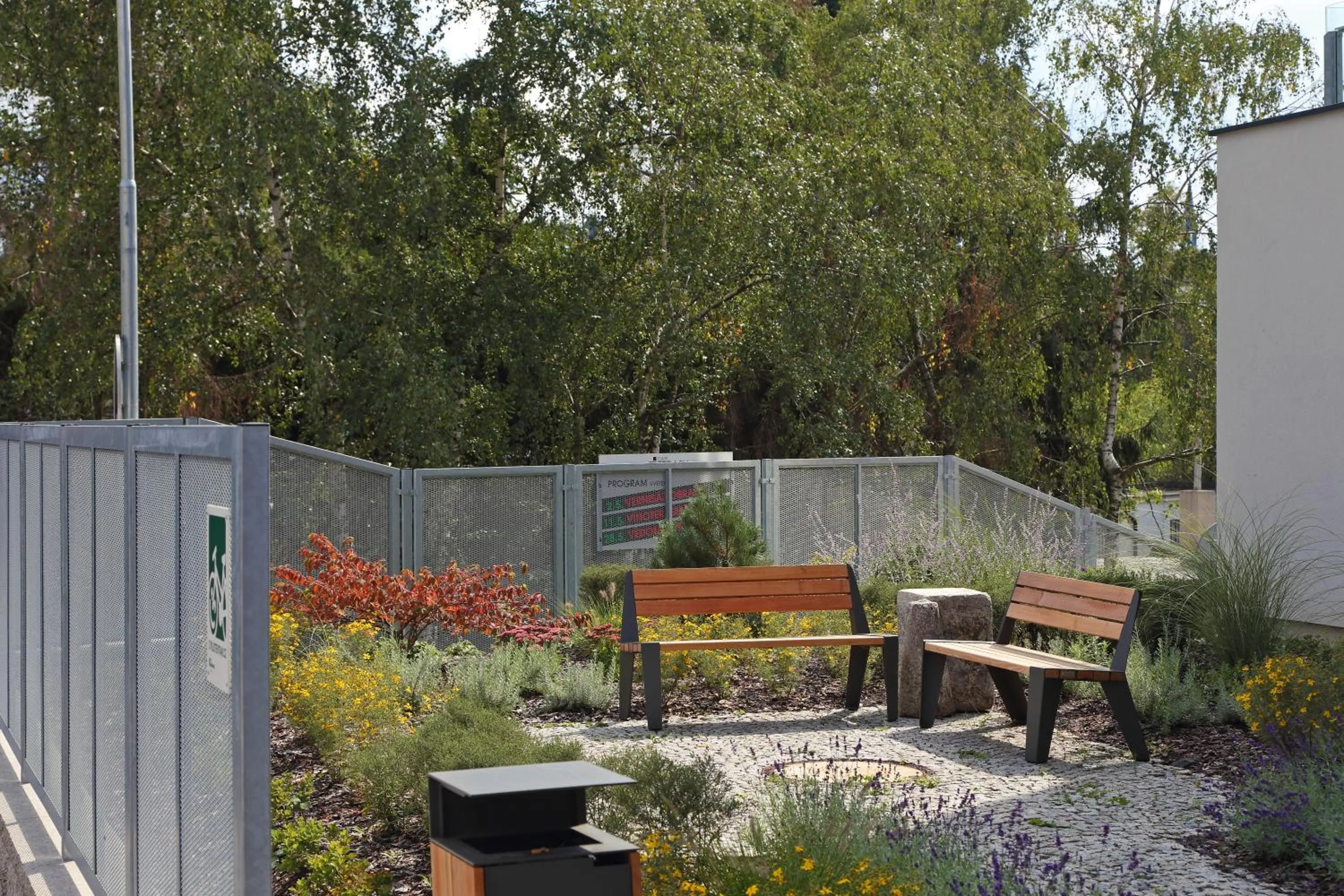 Property building in Apartmány Terasy Café