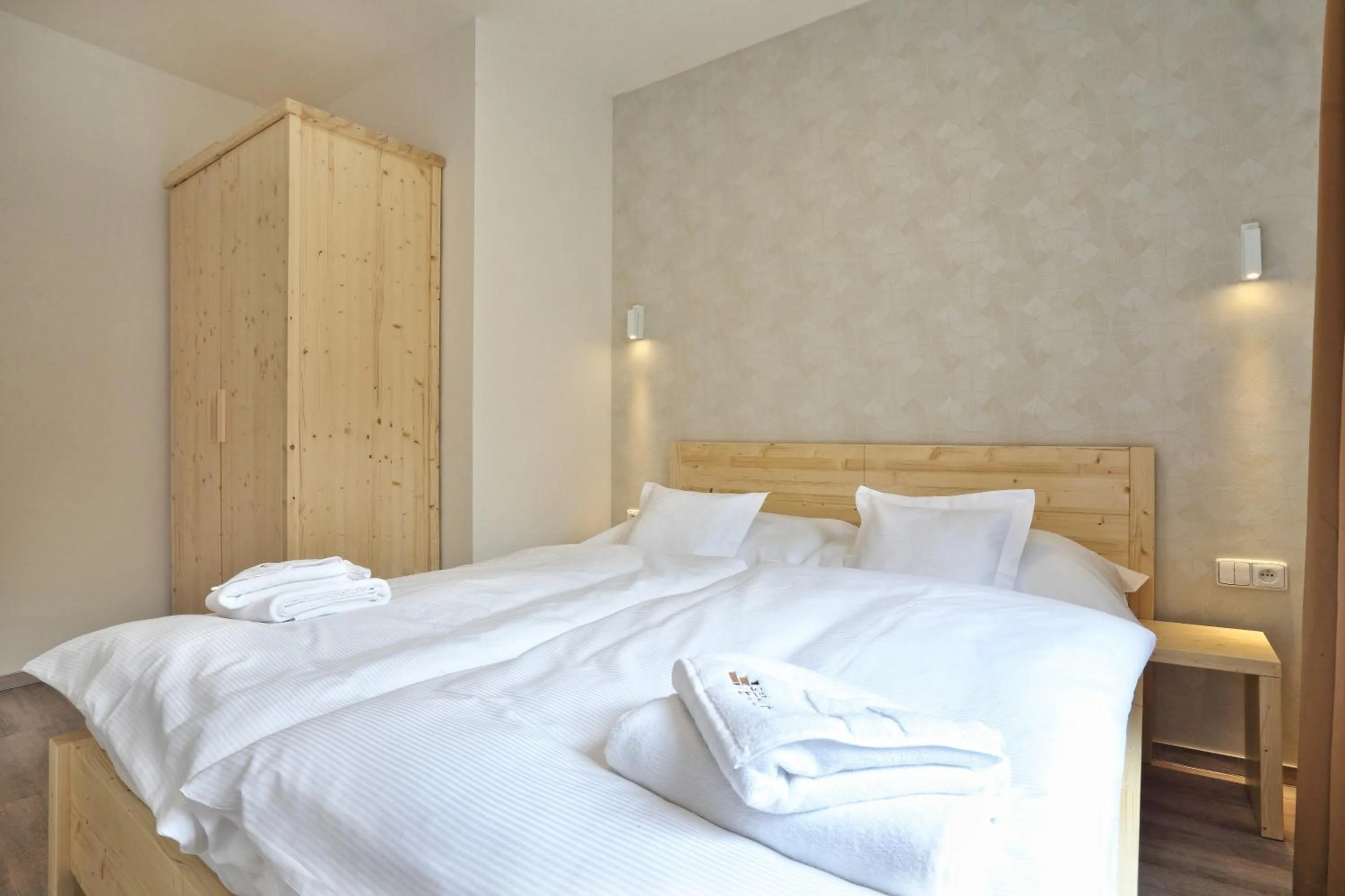 Bedroom, Bed in Apartmány Terasy Café