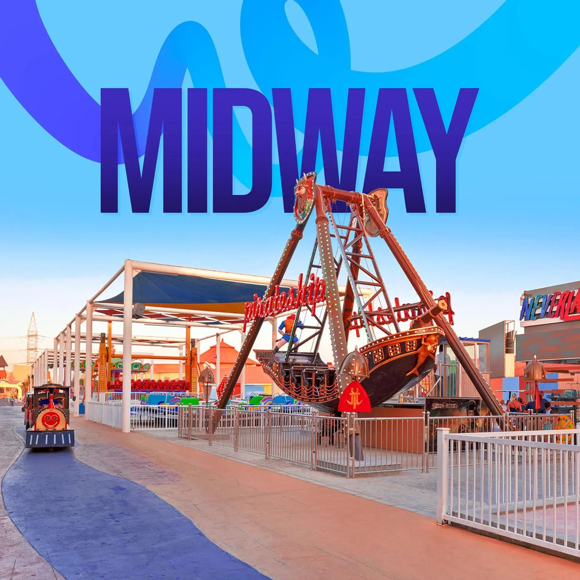 Street view in Pickalbatros Jungle Aqua Park - Neverland Hurghada Street view in Pickalbatros Jungle Aqua Park - Neverland Hurghada