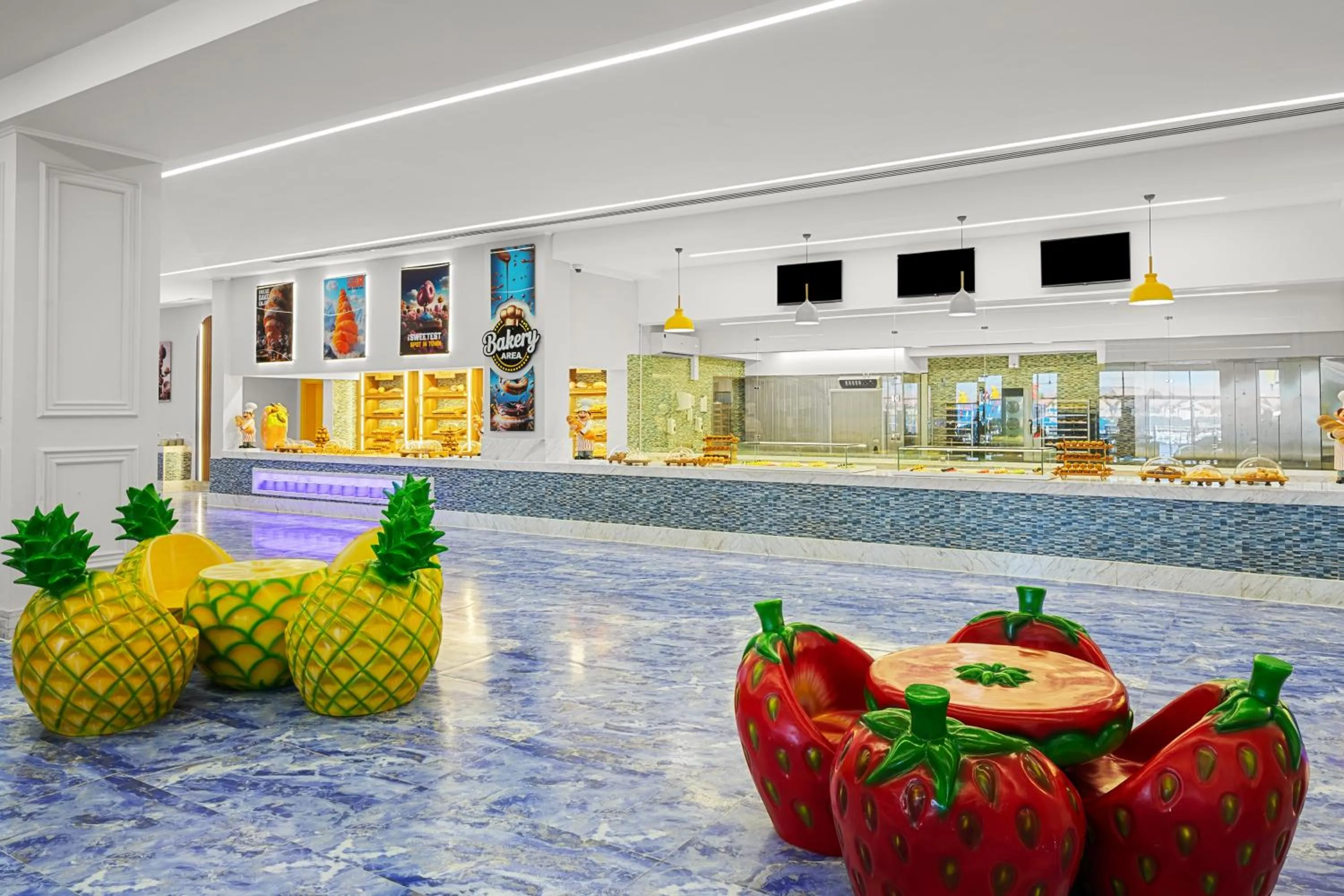 Food and drinks in Pickalbatros Jungle Aqua Park - Neverland Hurghada