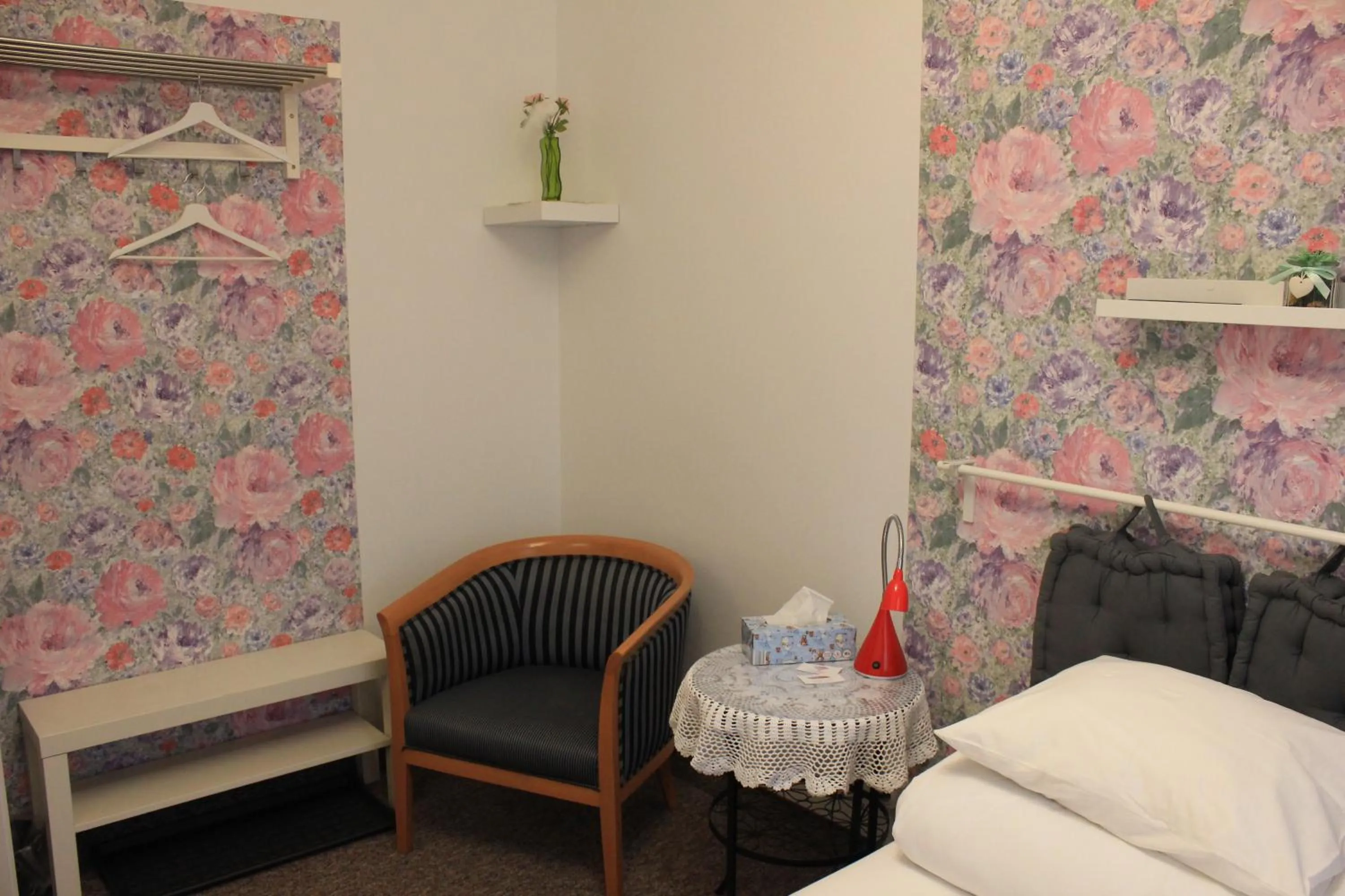 Decorative detail, Bed in Kolorowa Guest Rooms