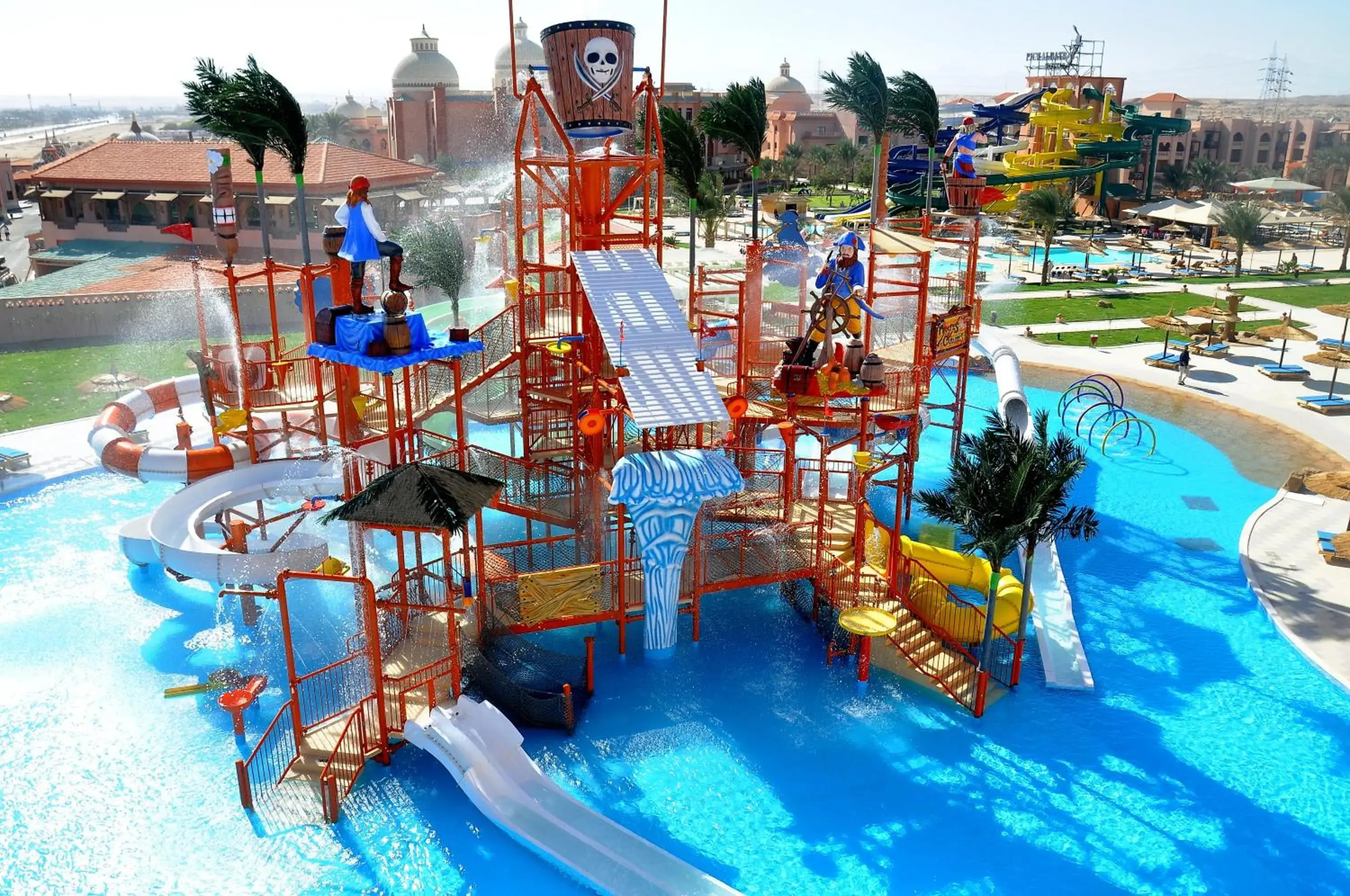 Aqua park, Water Park in Pickalbatros Aqua Blu Resort - Hurghada