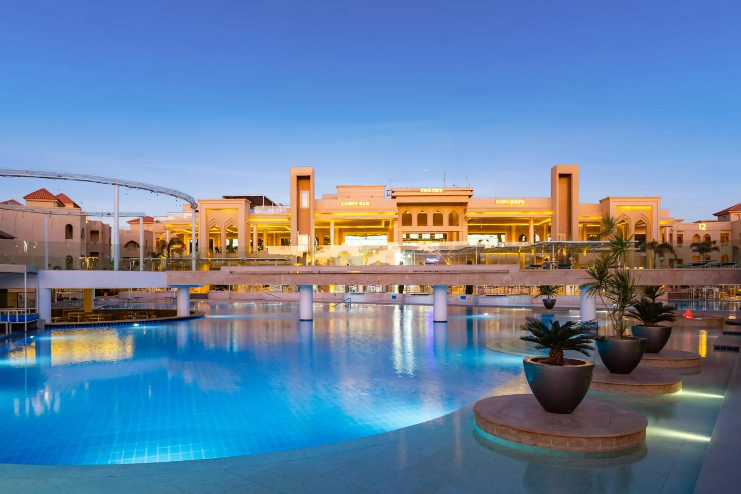 Property building in Pickalbatros Aqua Blu Resort - Hurghada Property building in Pickalbatros Aqua Blu Resort - Hurghada