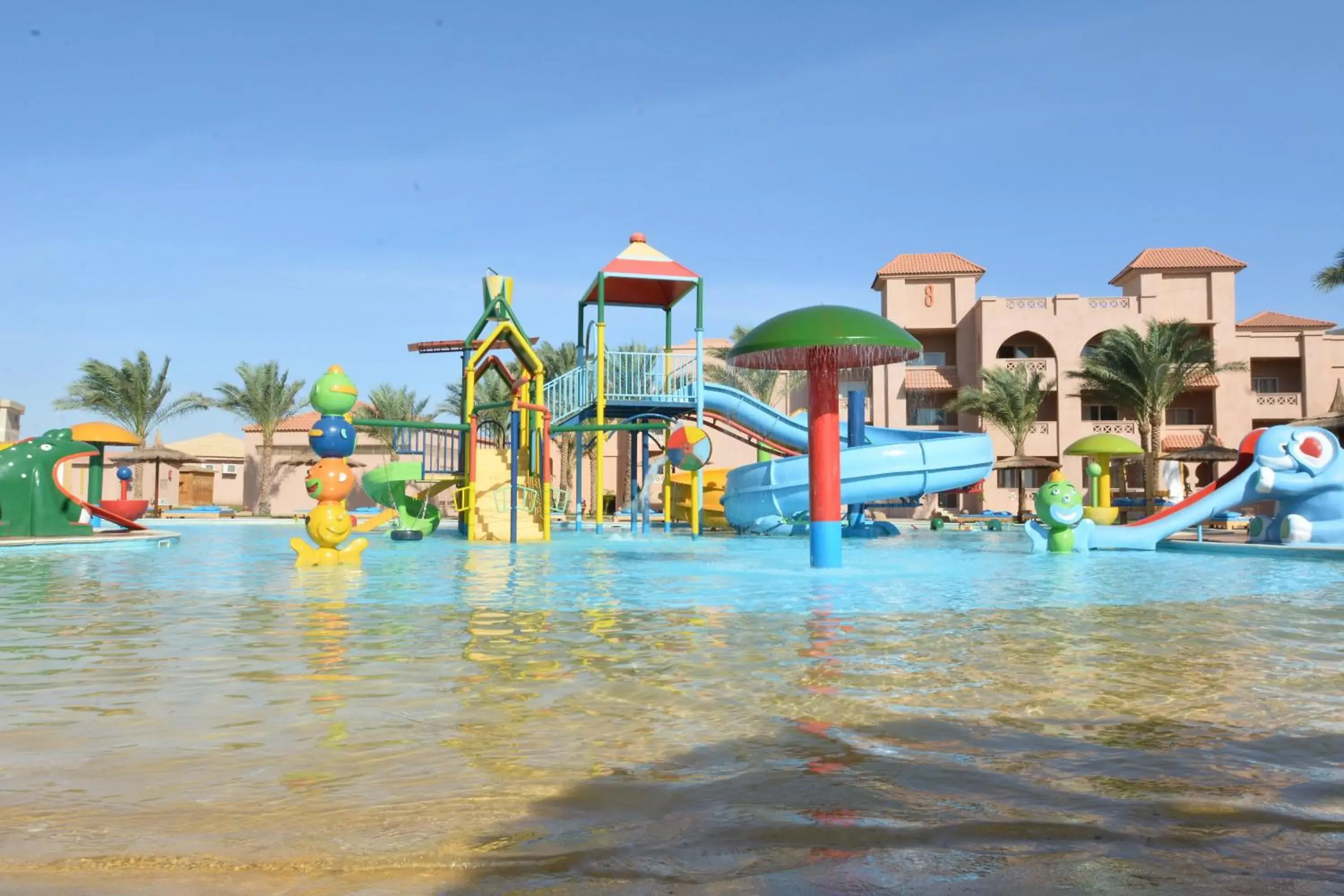 Aqua park, Water Park in Pickalbatros Aqua Blu Resort - Hurghada