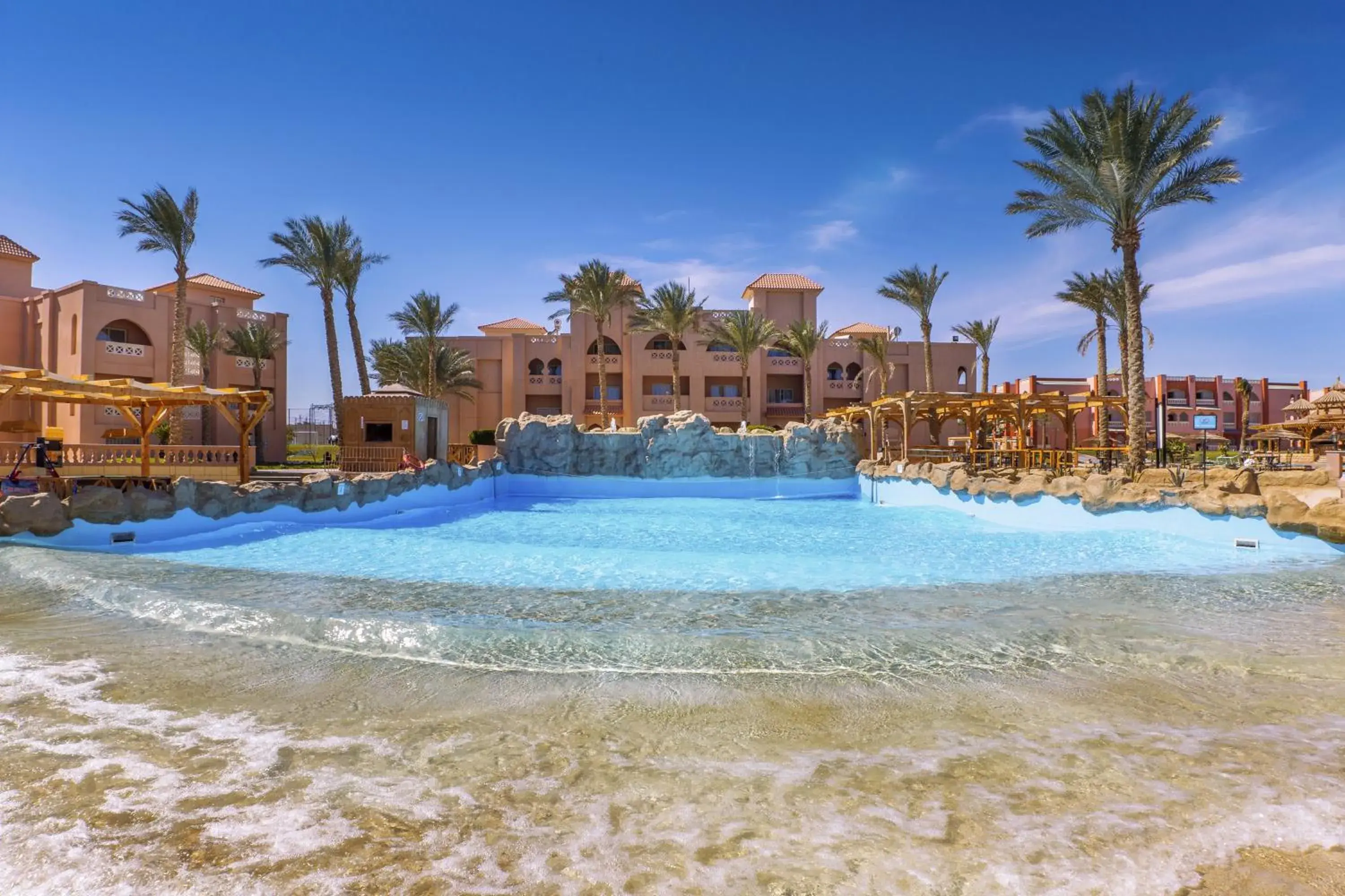 Facade/entrance, Swimming Pool in Pickalbatros Aqua Blu Resort - Hurghada