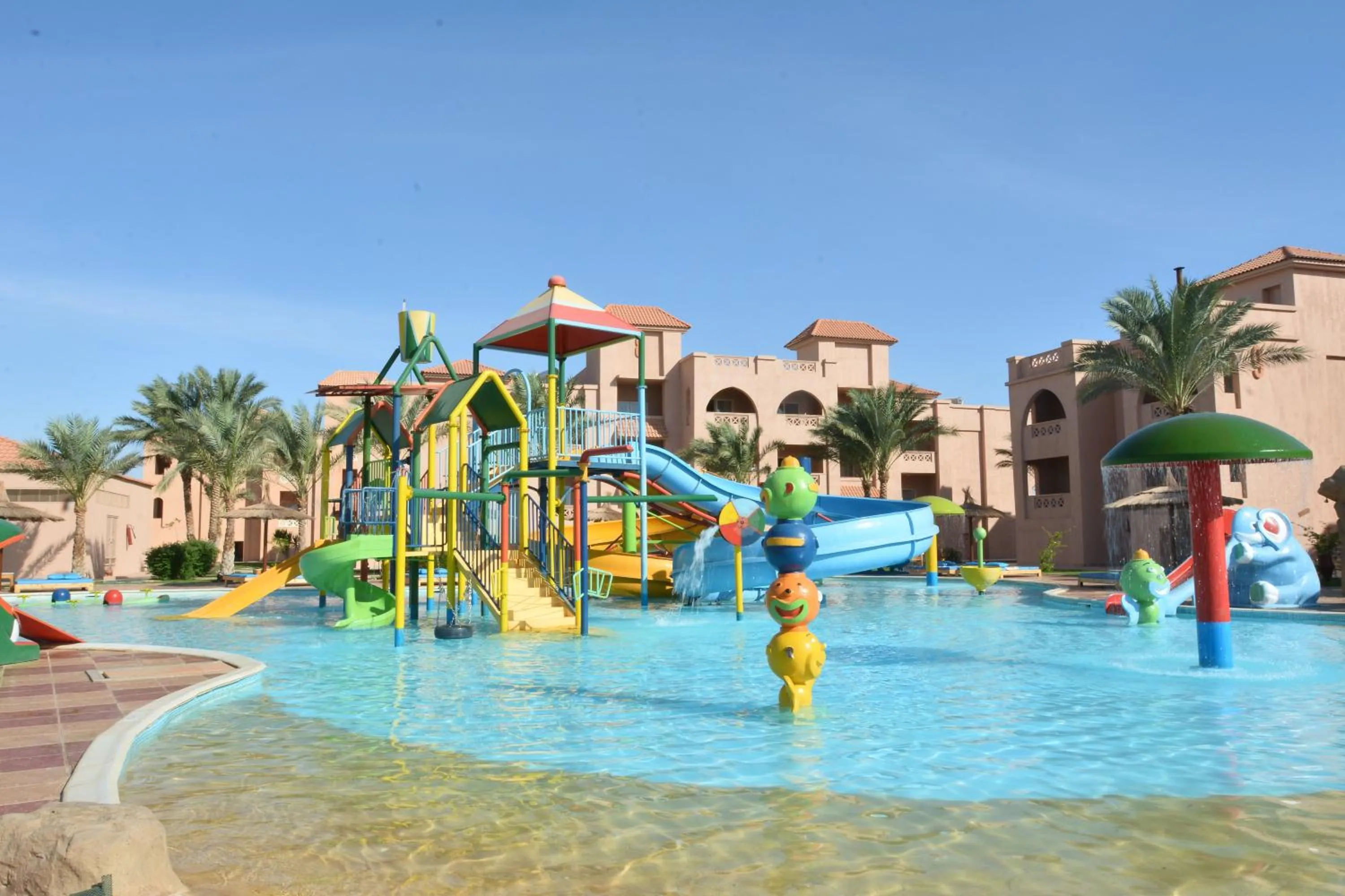 Aqua park in Pickalbatros Aqua Blu Resort - Hurghada