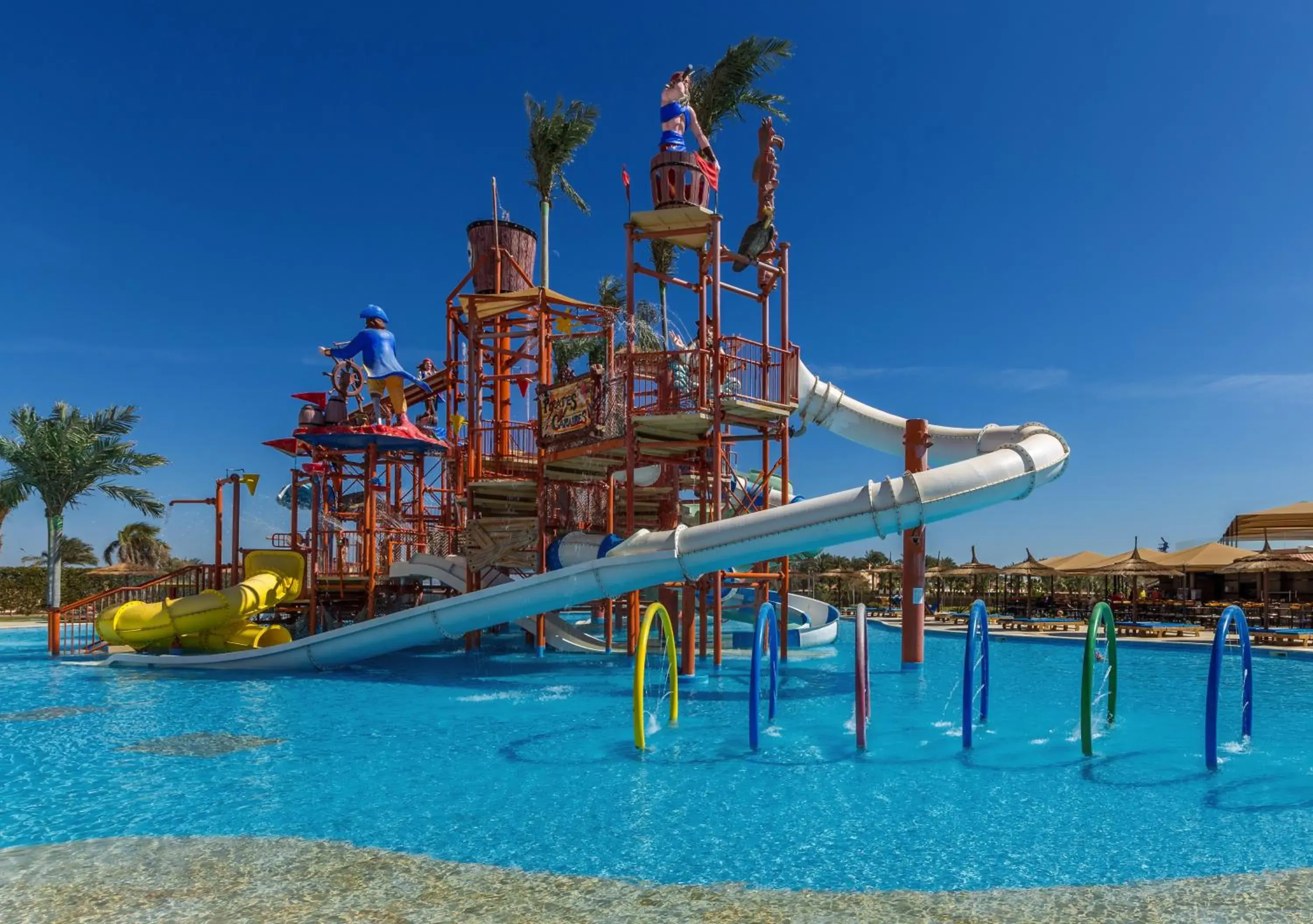 Aqua park, Water Park in Pickalbatros Aqua Blu Resort - Hurghada