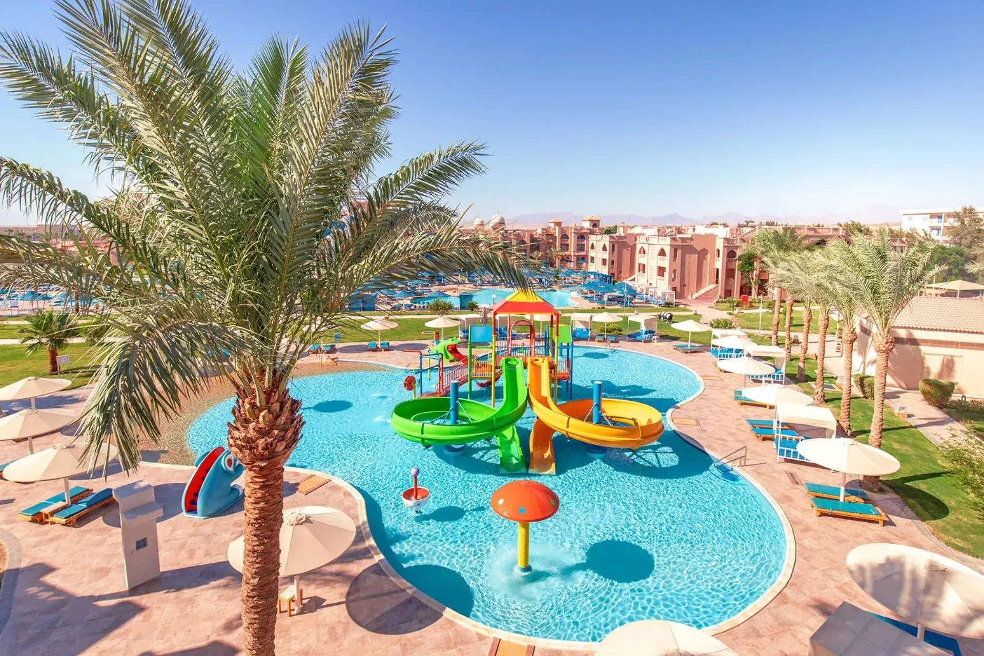 Aqua park, Water Park in Pickalbatros Aqua Blu Resort - Hurghada