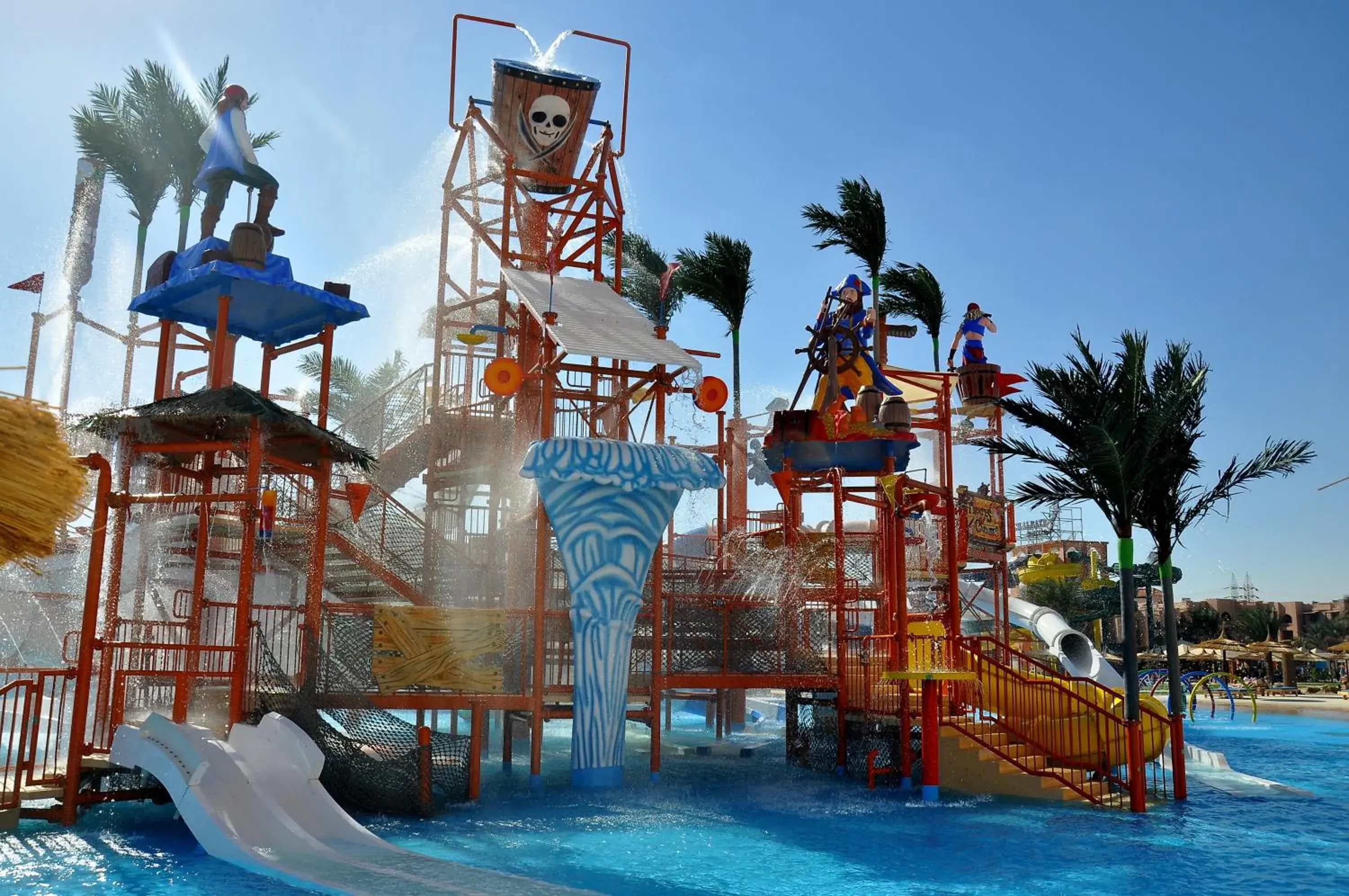 Aqua park, Water Park in Pickalbatros Aqua Blu Resort - Hurghada