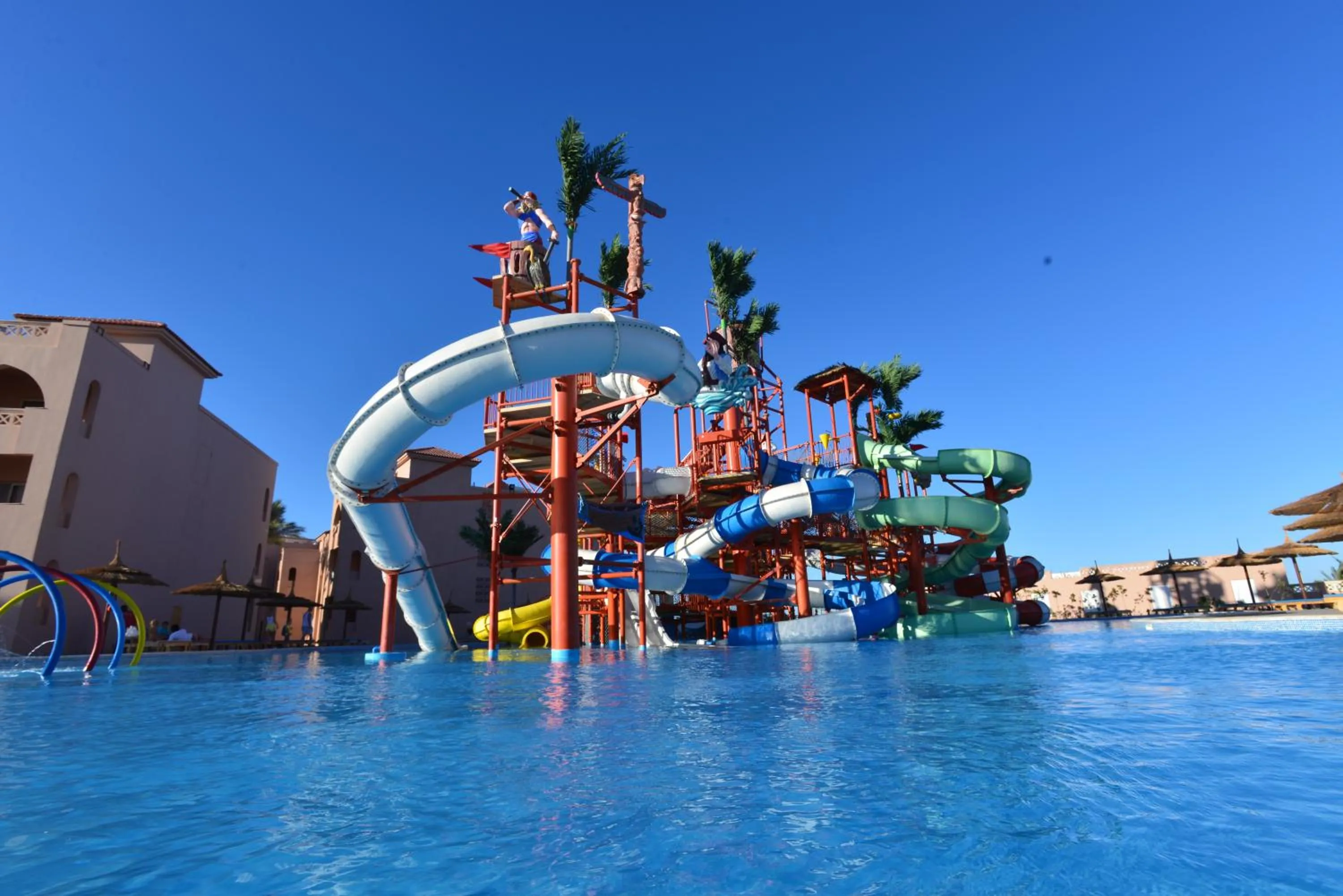Aqua park in Pickalbatros Aqua Blu Resort - Hurghada