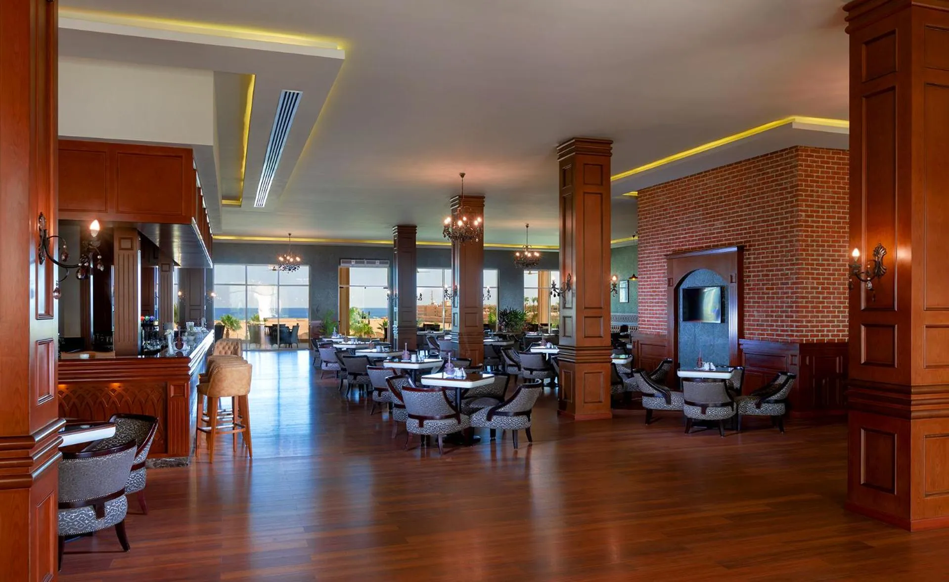 Lounge or bar in Pickalbatros Aqua Blu Resort - Hurghada