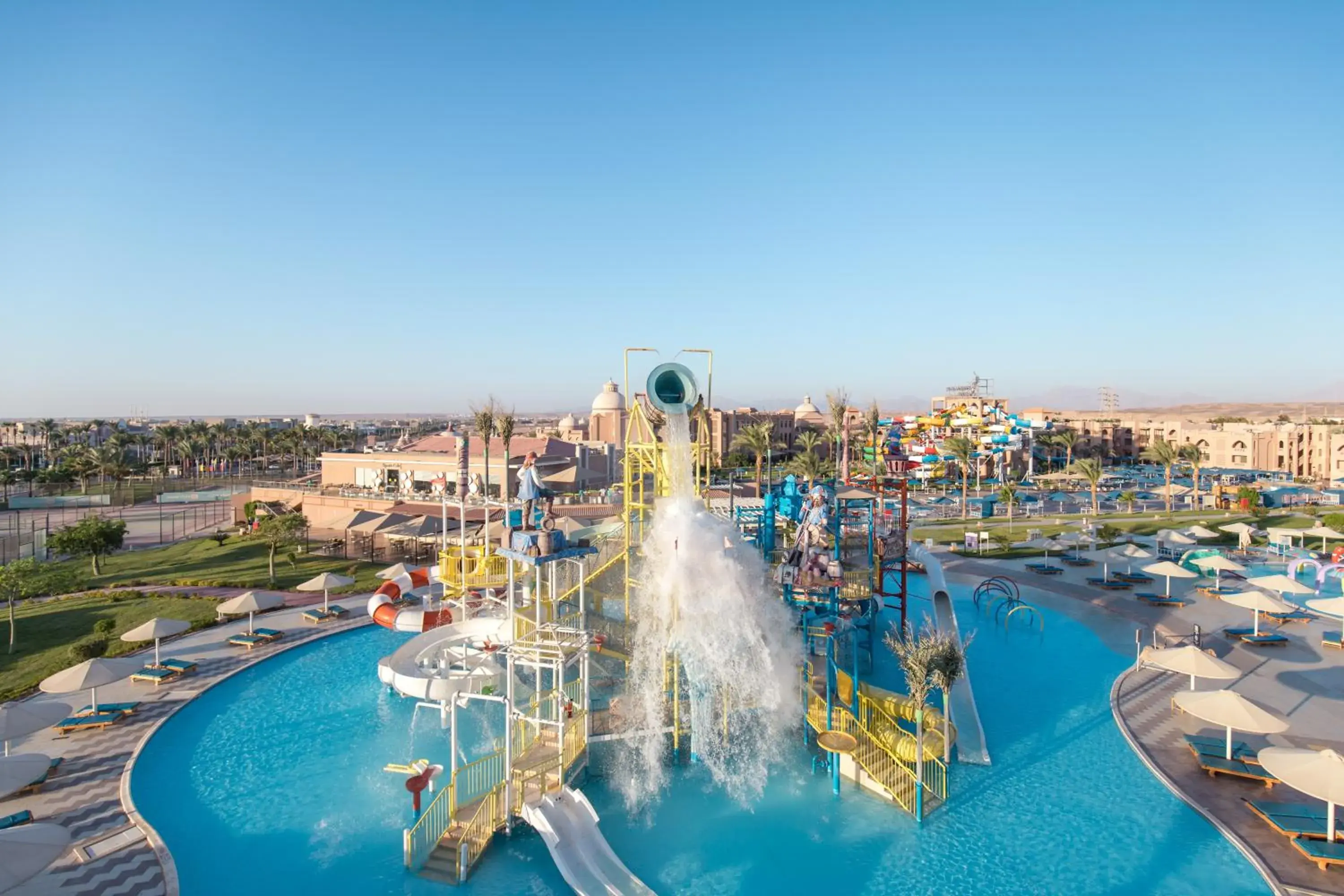 Aqua park, Swimming Pool in Pickalbatros Aqua Blu Resort - Hurghada