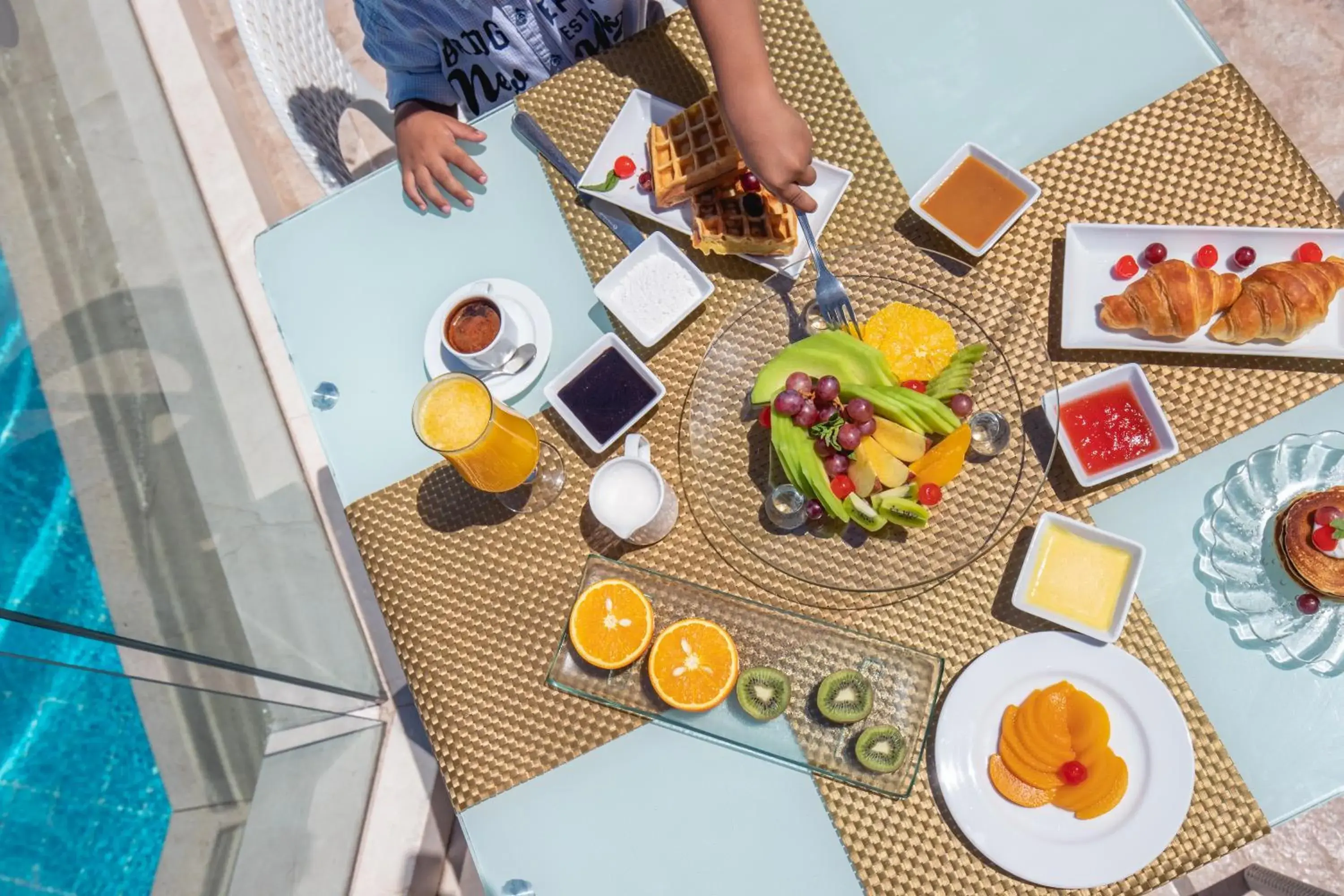 Food, Floor Plan in Pickalbatros Aqua Blu Resort - Hurghada