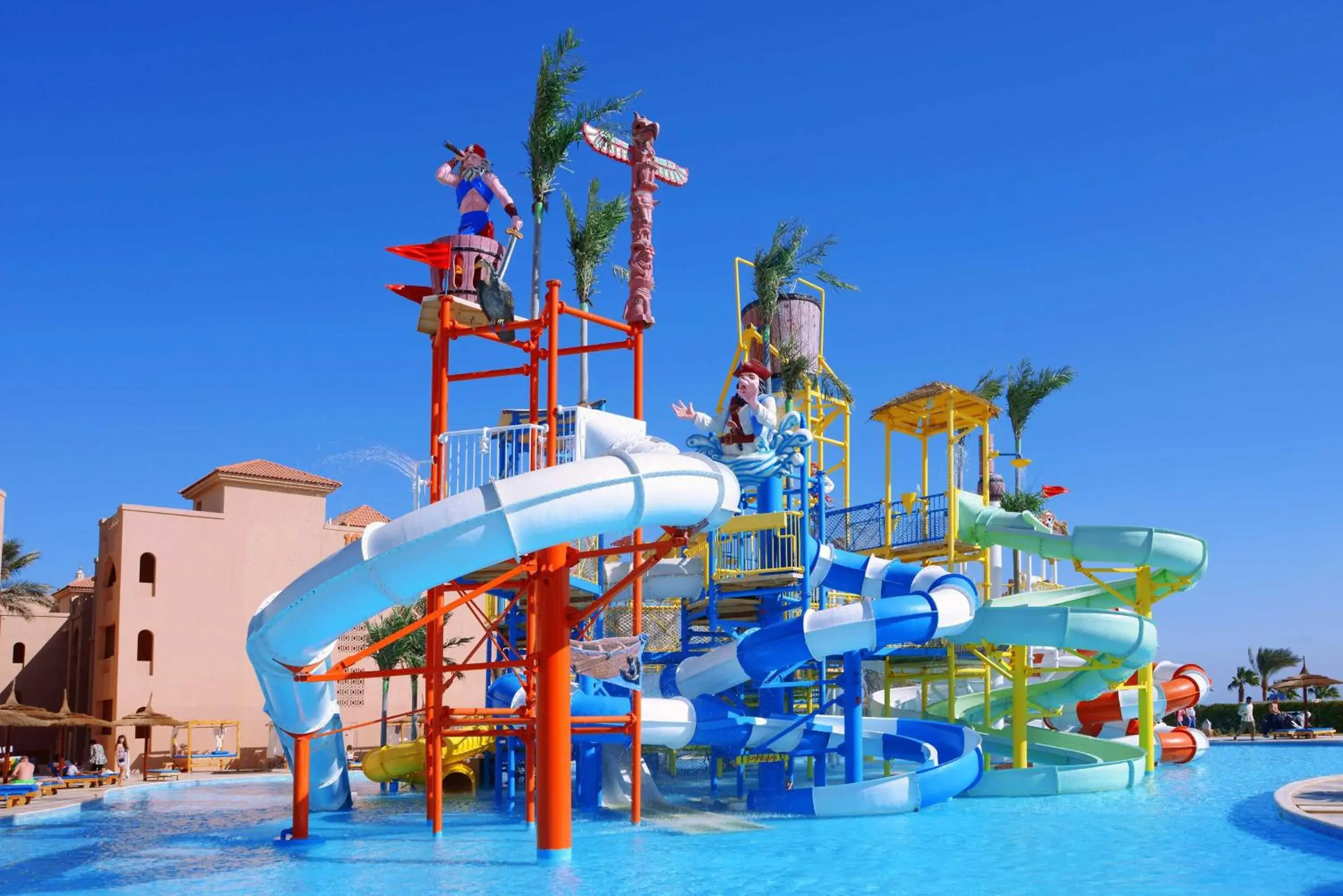 Aqua park, Water Park in Pickalbatros Aqua Blu Resort - Hurghada