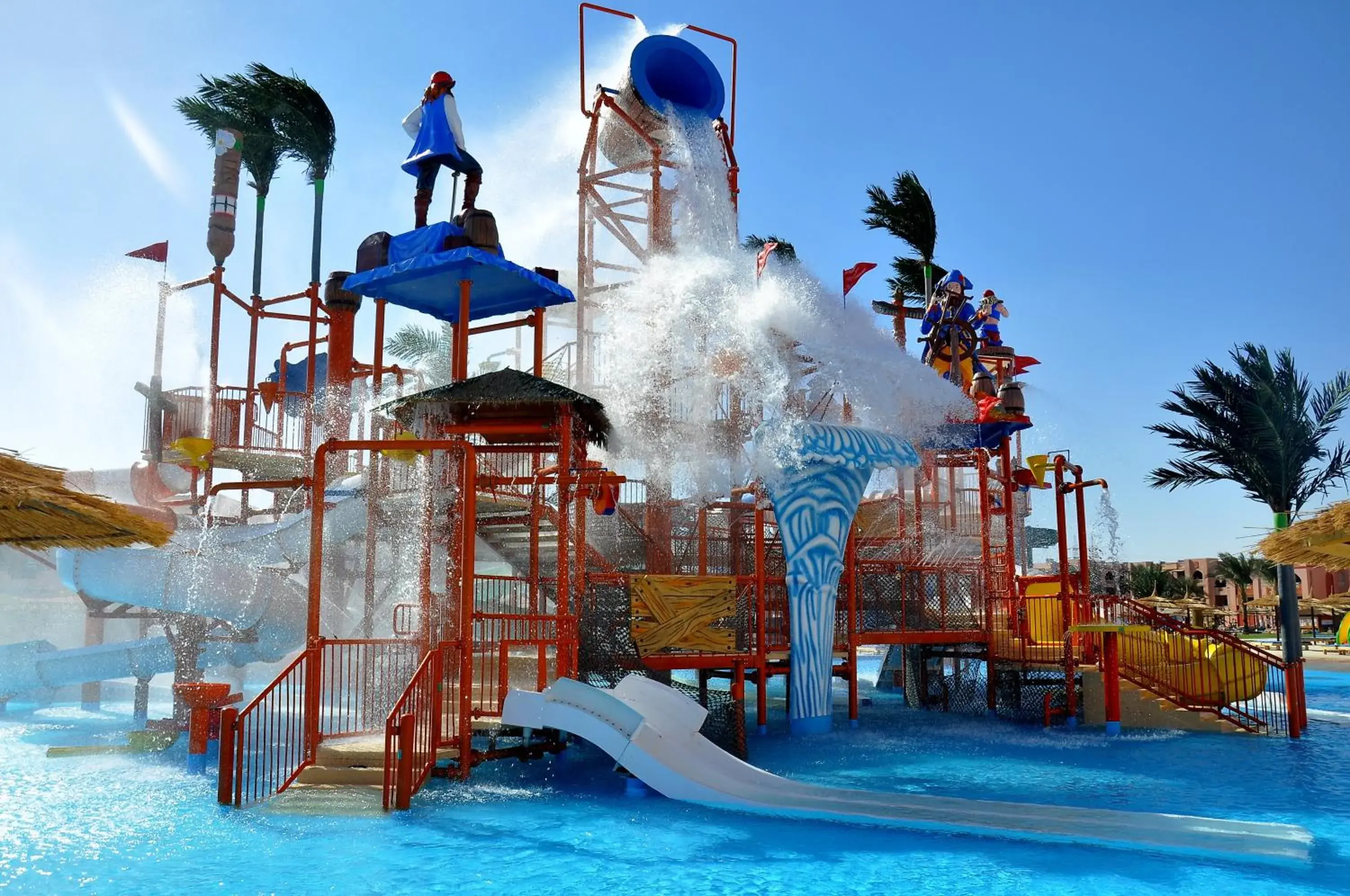 Aqua park, Water Park in Pickalbatros Aqua Blu Resort - Hurghada