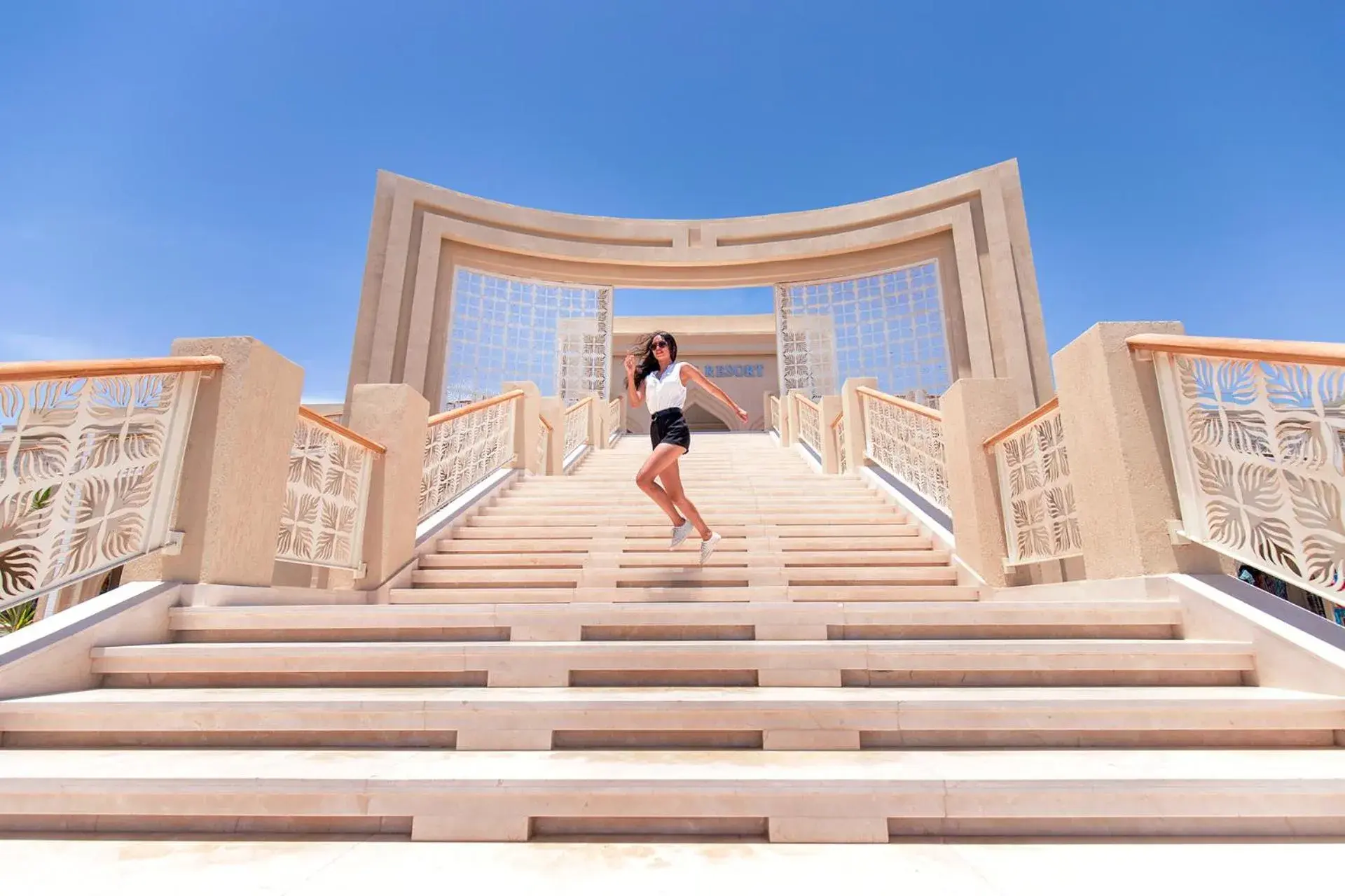Facade/entrance in Pickalbatros Aqua Blu Resort - Hurghada