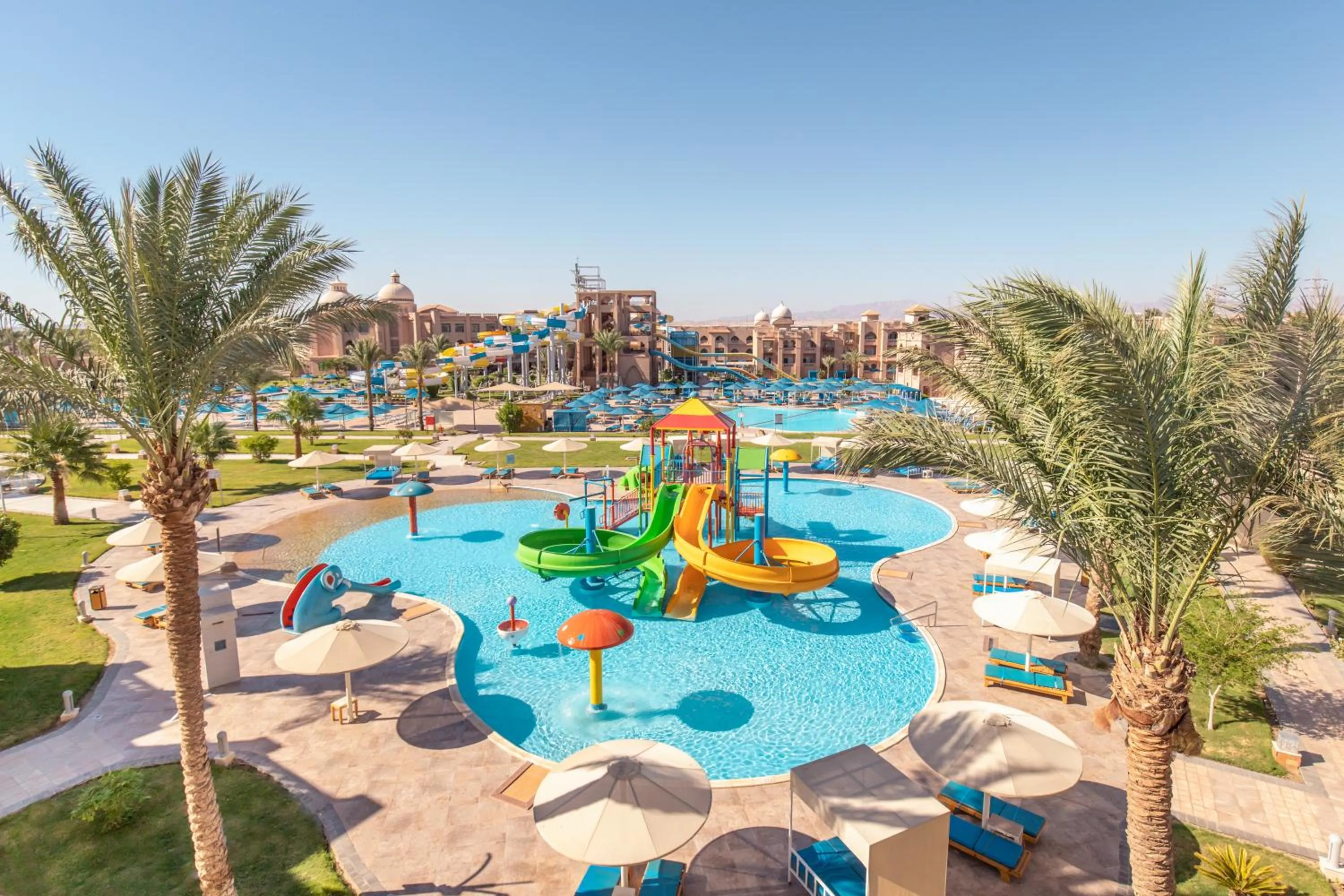 Aqua park in Pickalbatros Aqua Blu Resort - Hurghada