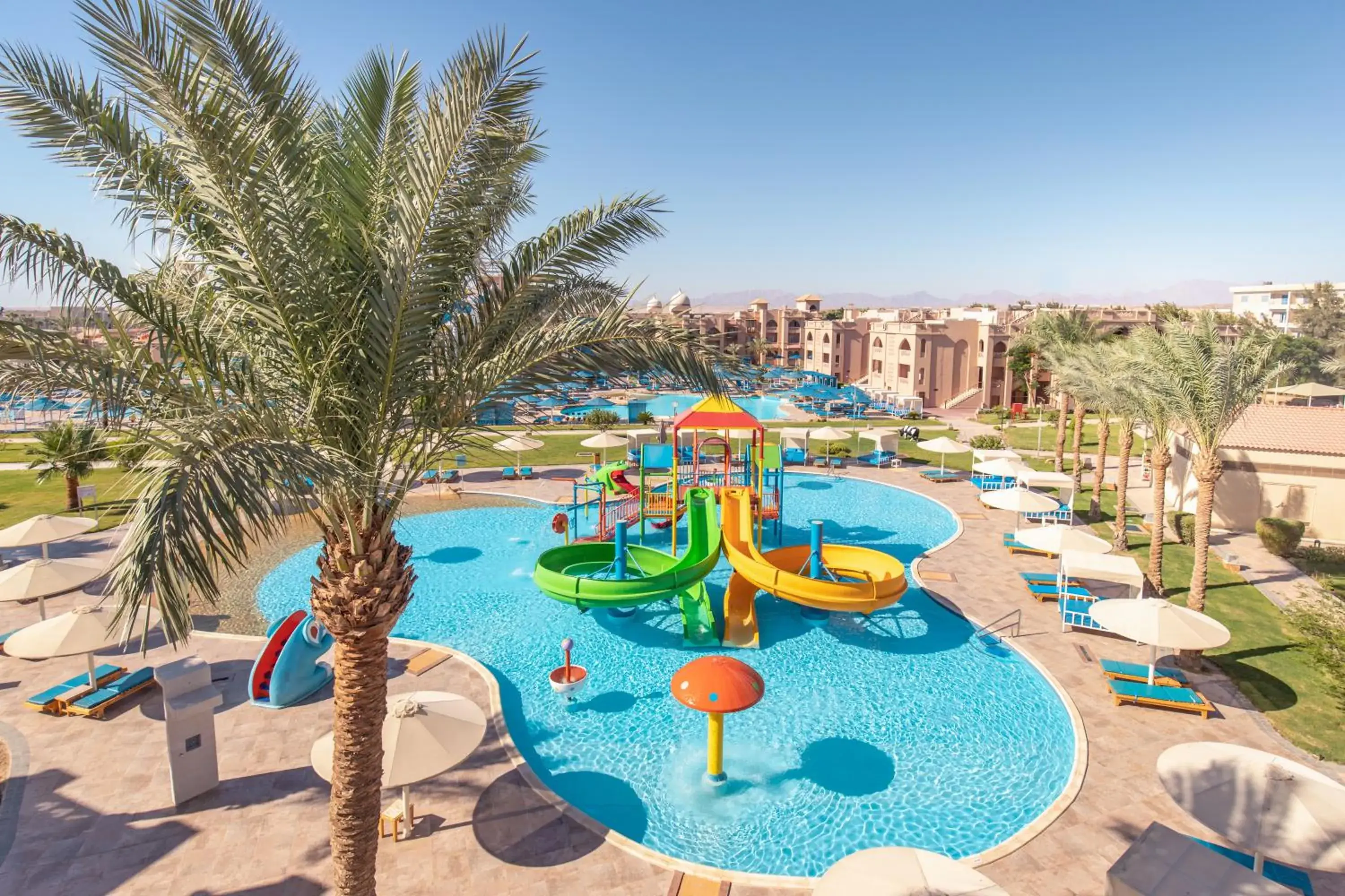 Aqua park, Water Park in Pickalbatros Aqua Blu Resort - Hurghada