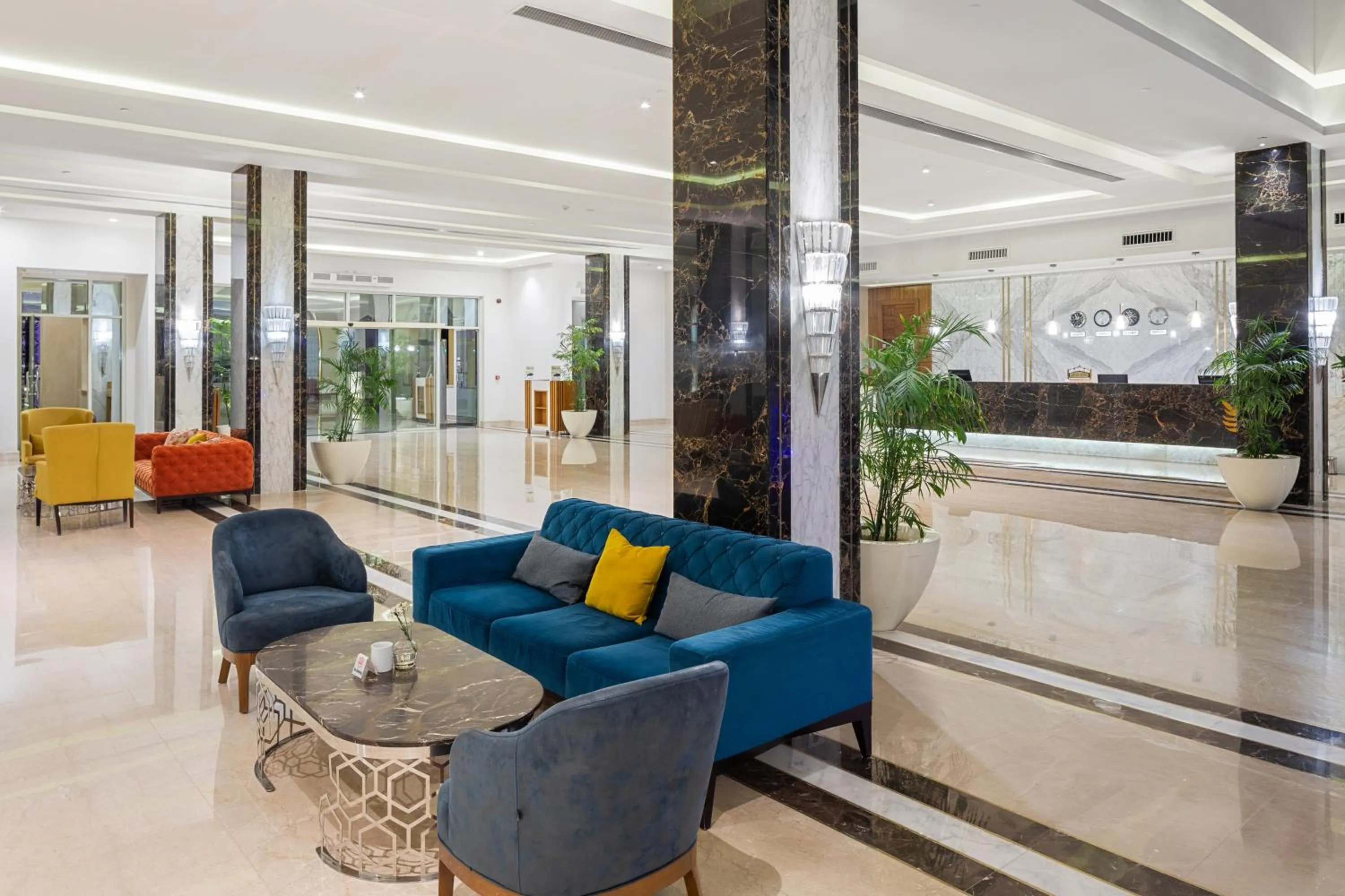 Lobby or reception in Pickalbatros Aqua Blu Resort - Hurghada