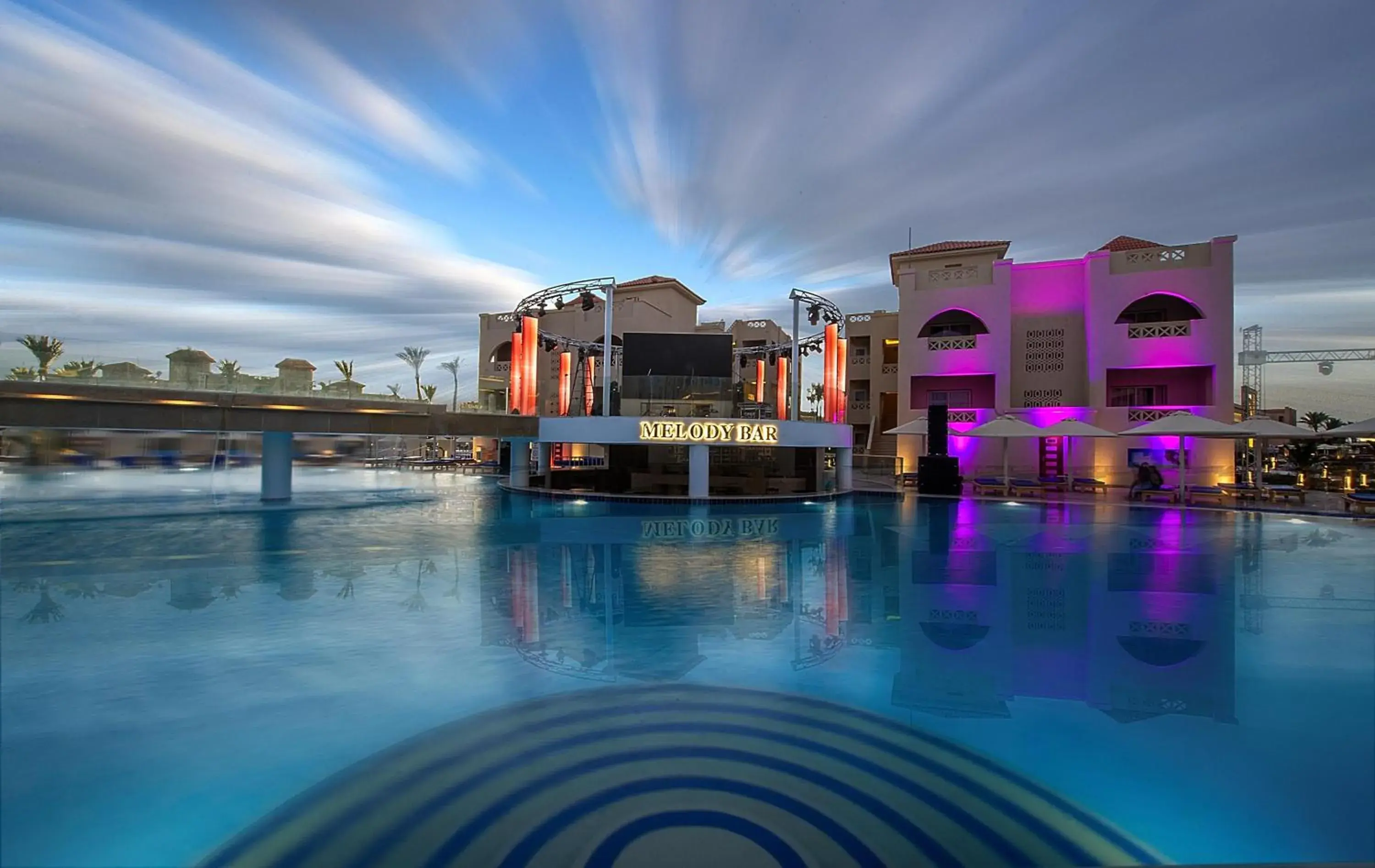 Swimming Pool in Pickalbatros Aqua Blu Resort - Hurghada