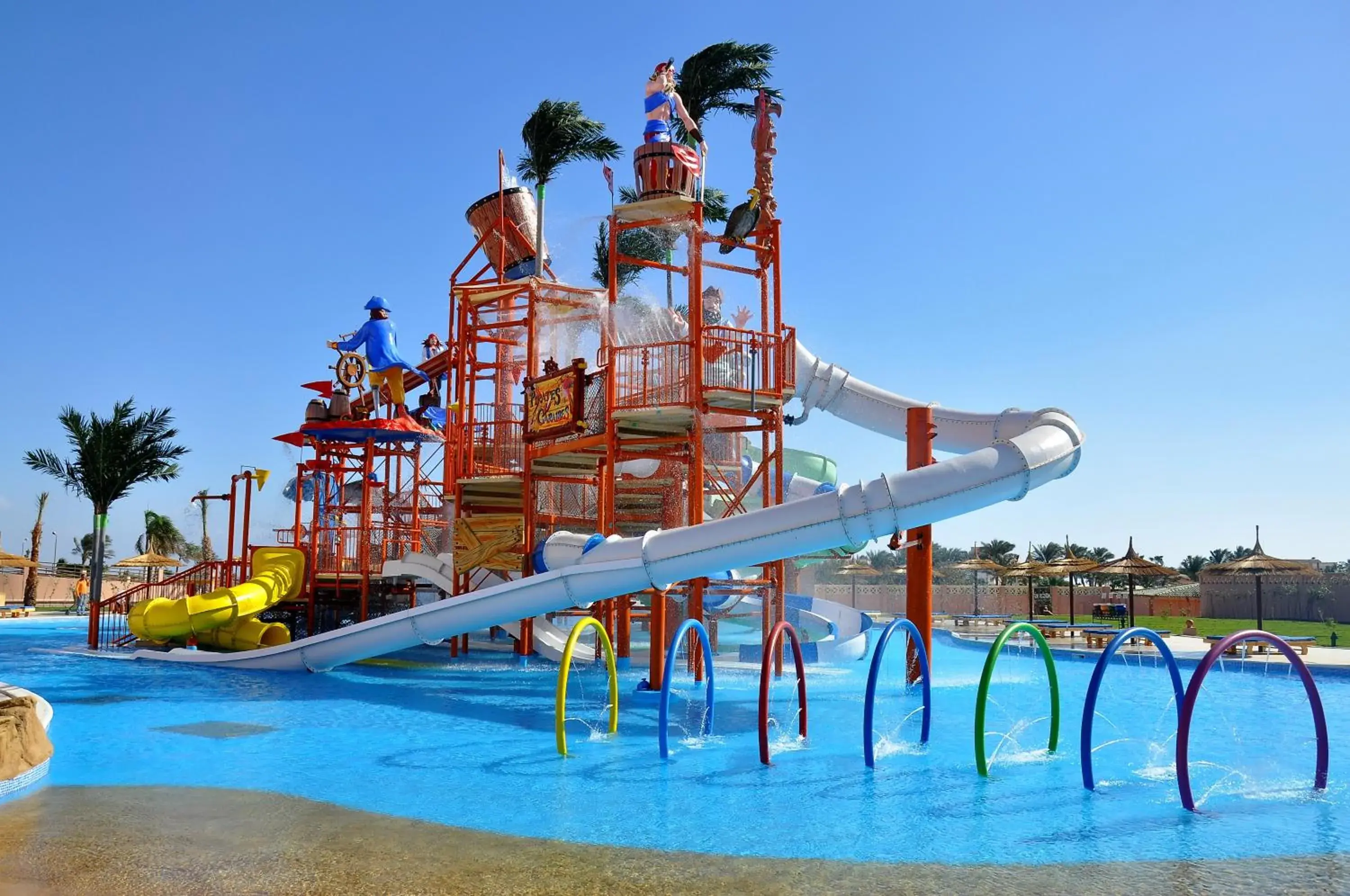 Aqua park, Water Park in Pickalbatros Aqua Blu Resort - Hurghada