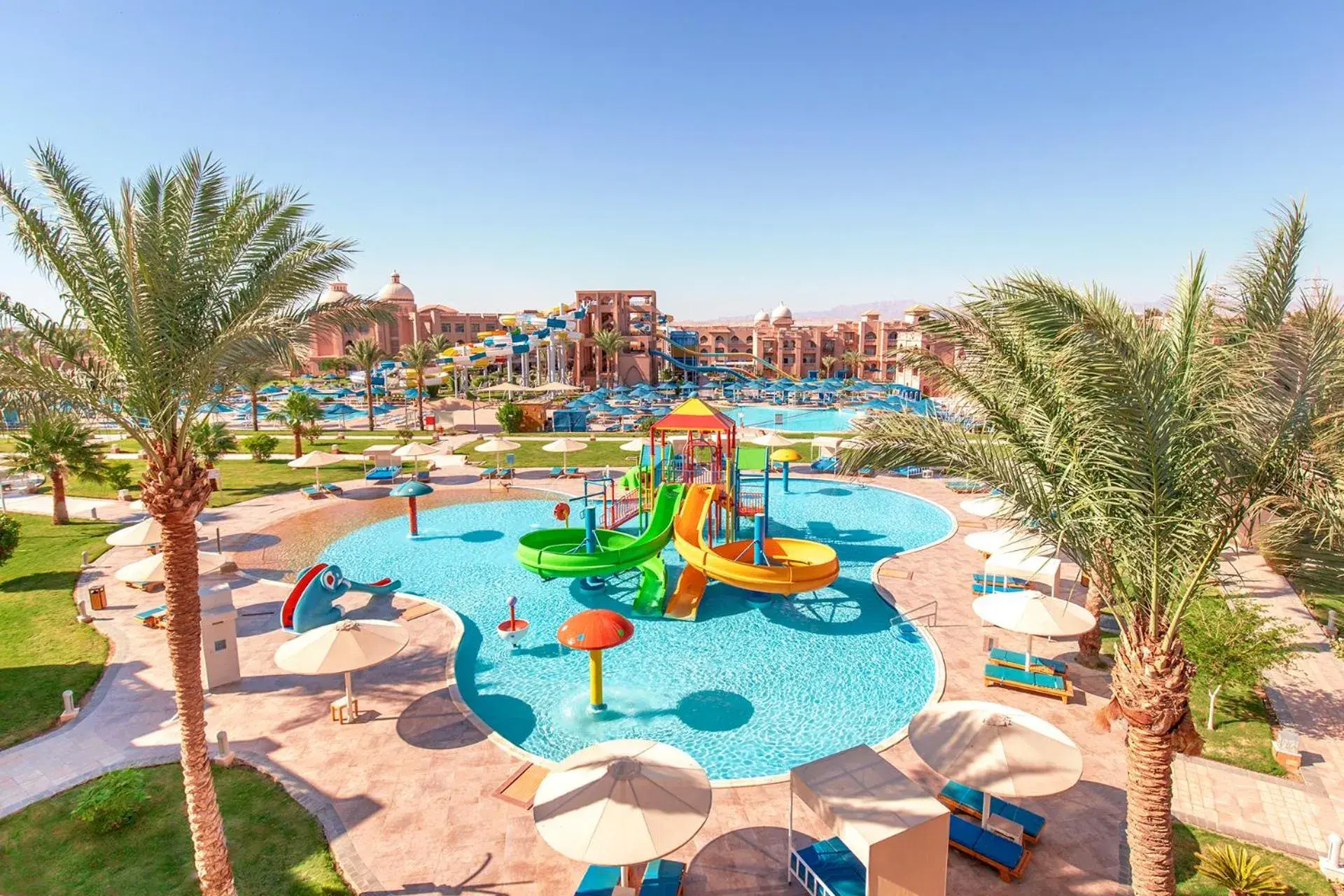 Aqua park, Water Park in Pickalbatros Aqua Blu Resort - Hurghada