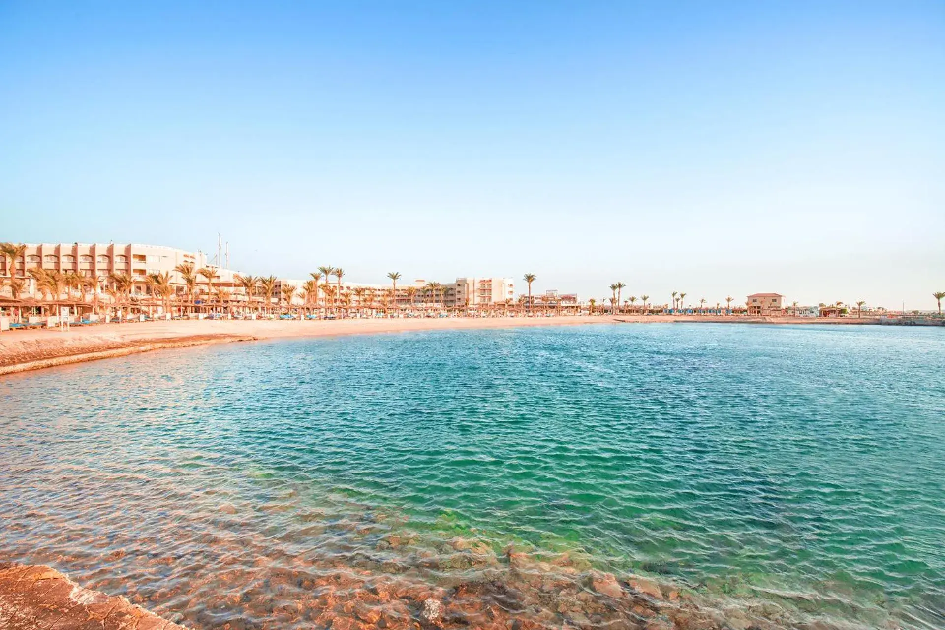 Beach in Pickalbatros Aqua Blu Resort - Hurghada