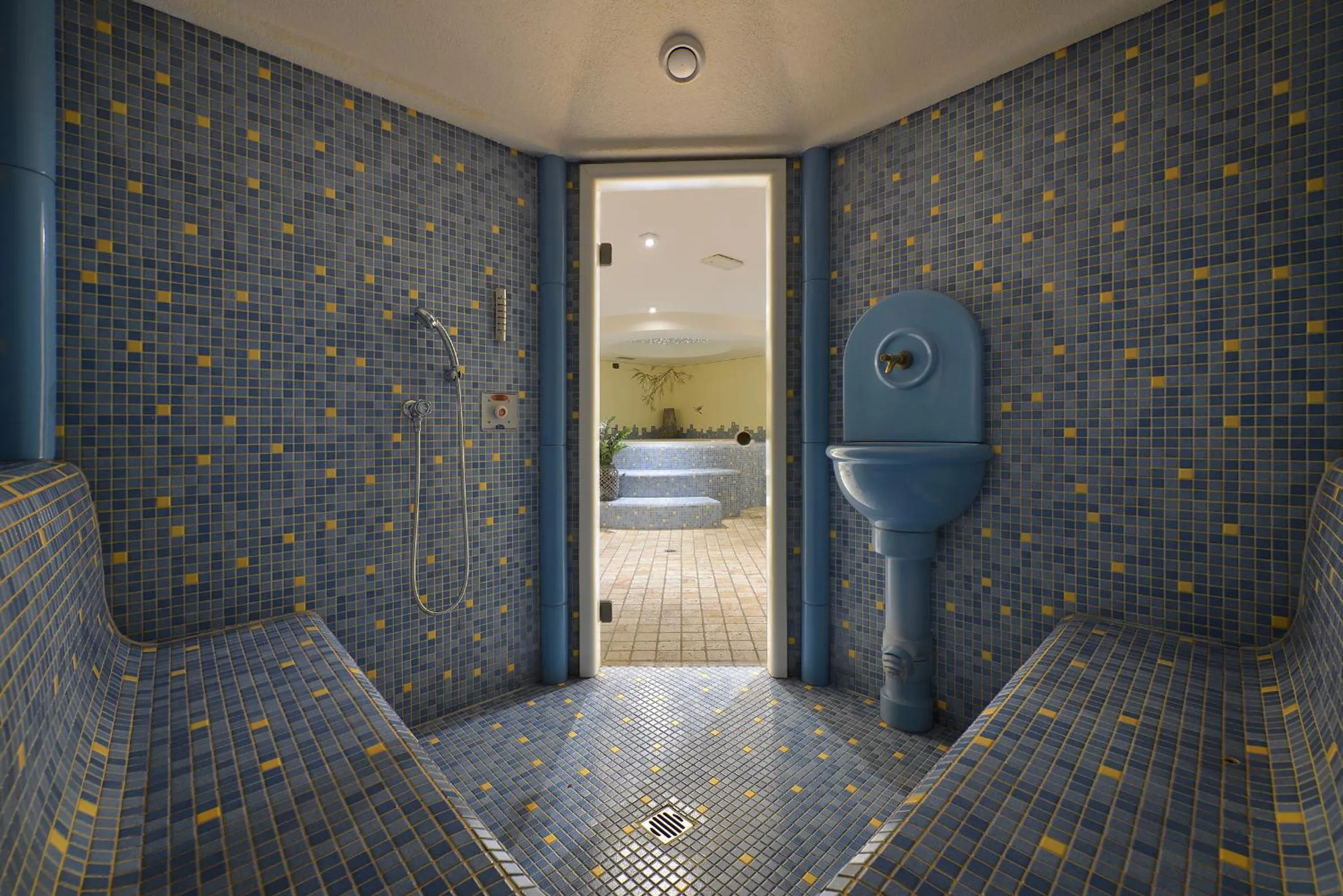 Steam room in Hotel Primula