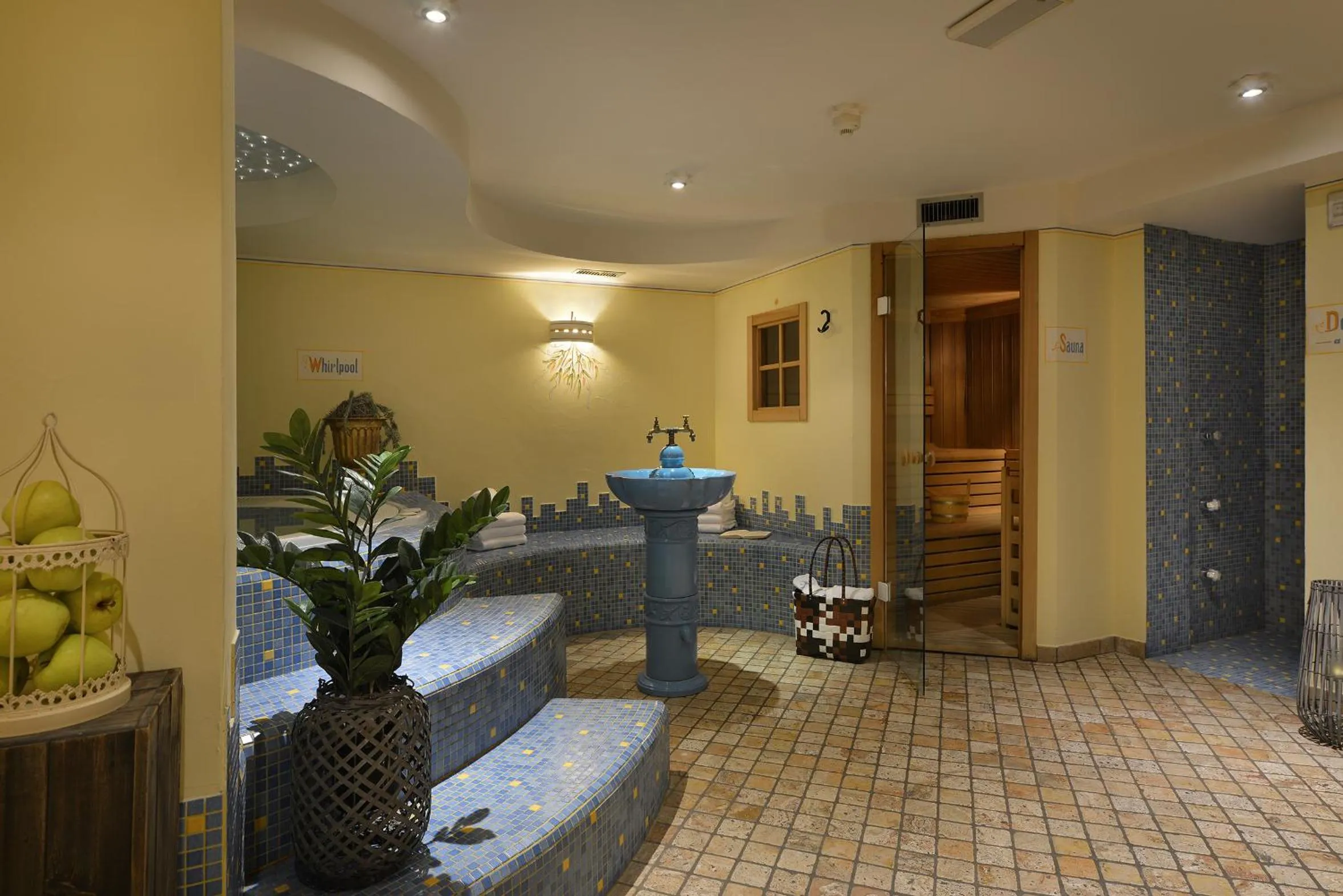 Spa and wellness centre/facilities in Hotel Primula