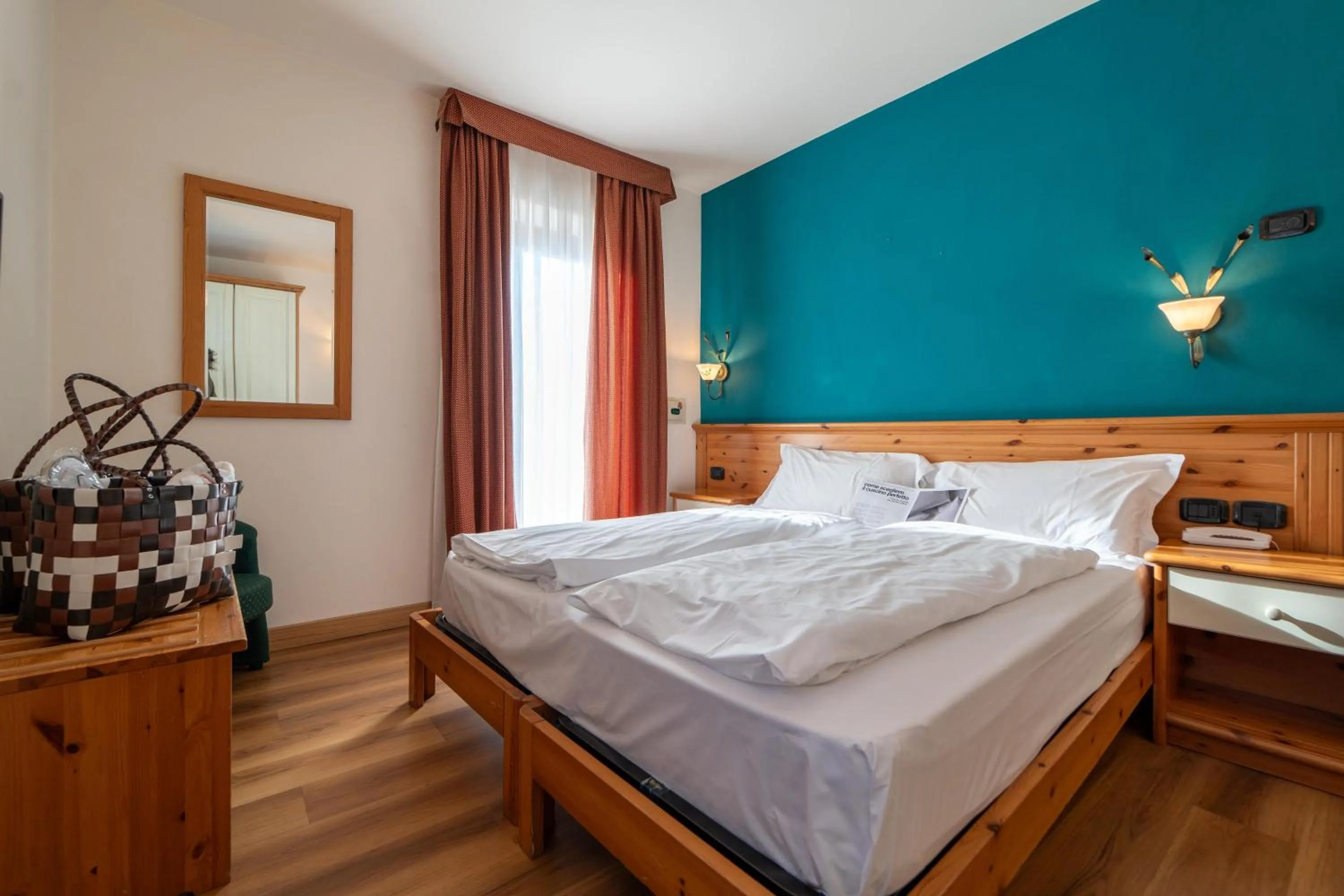 Bed in Hotel Primula