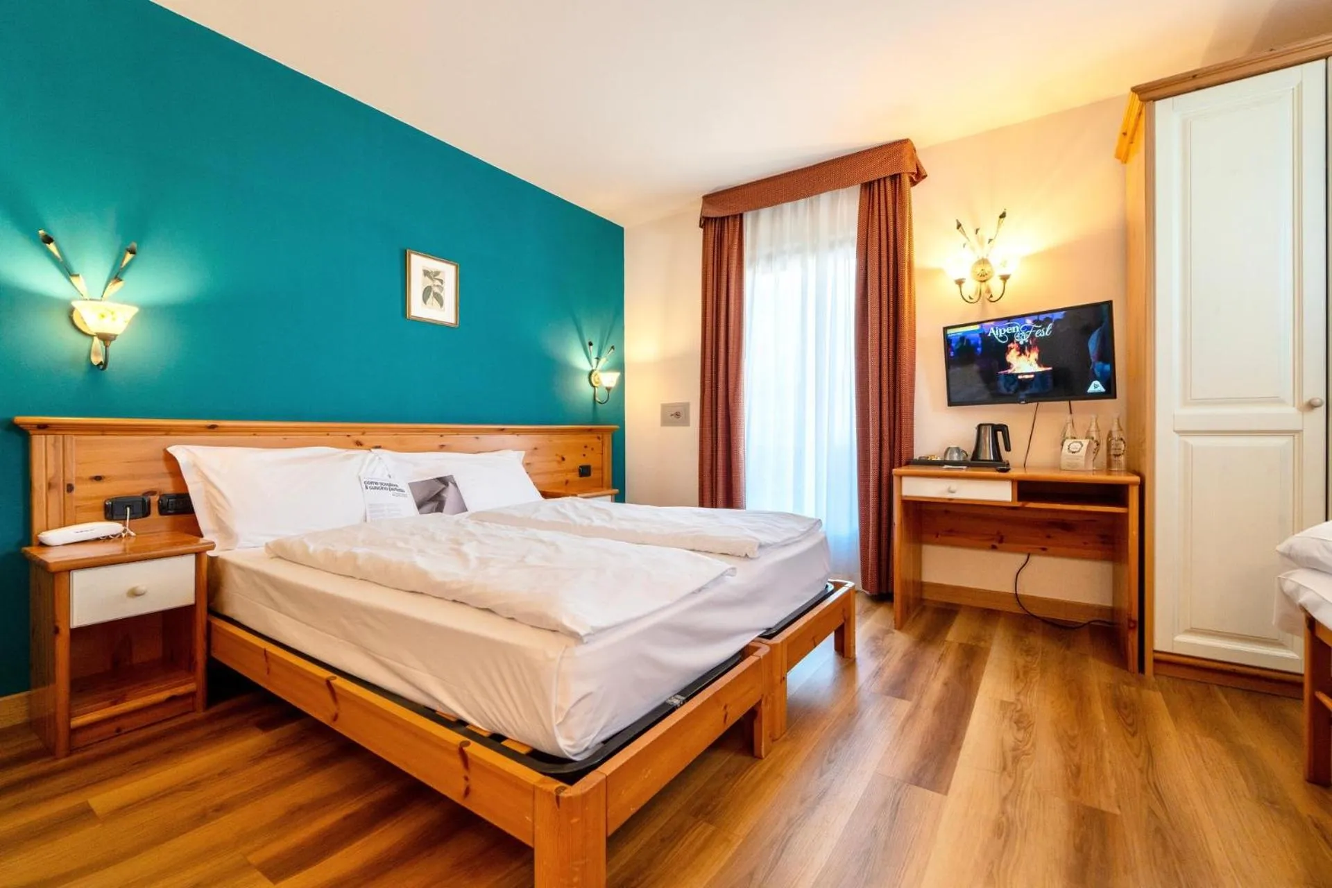 Bed in Hotel Primula