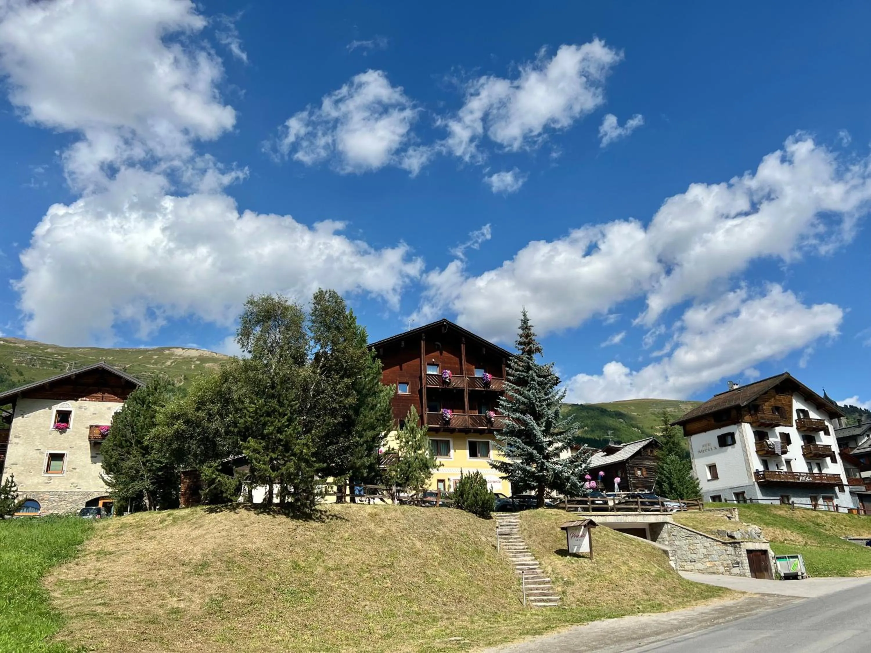 Property building in Hotel Primula