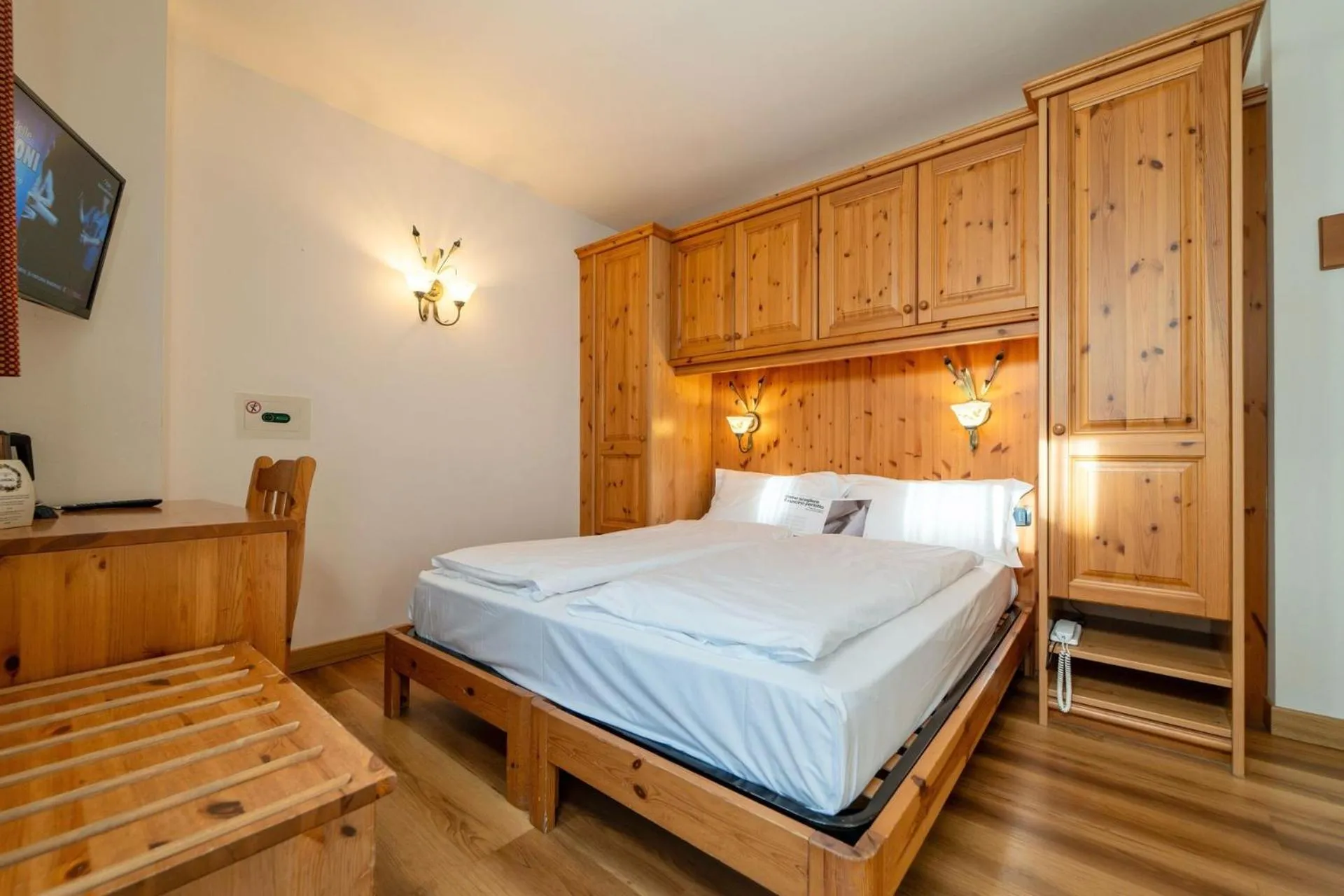 Bed in Hotel Primula