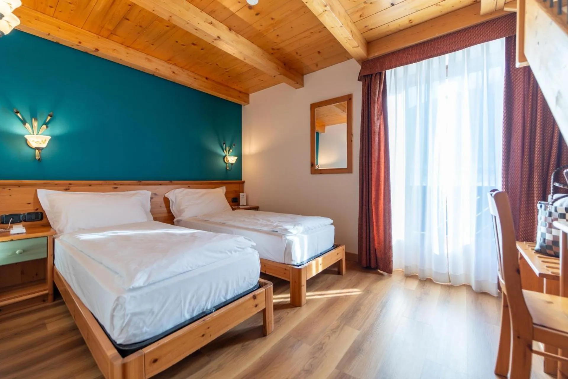 Bed in Hotel Primula