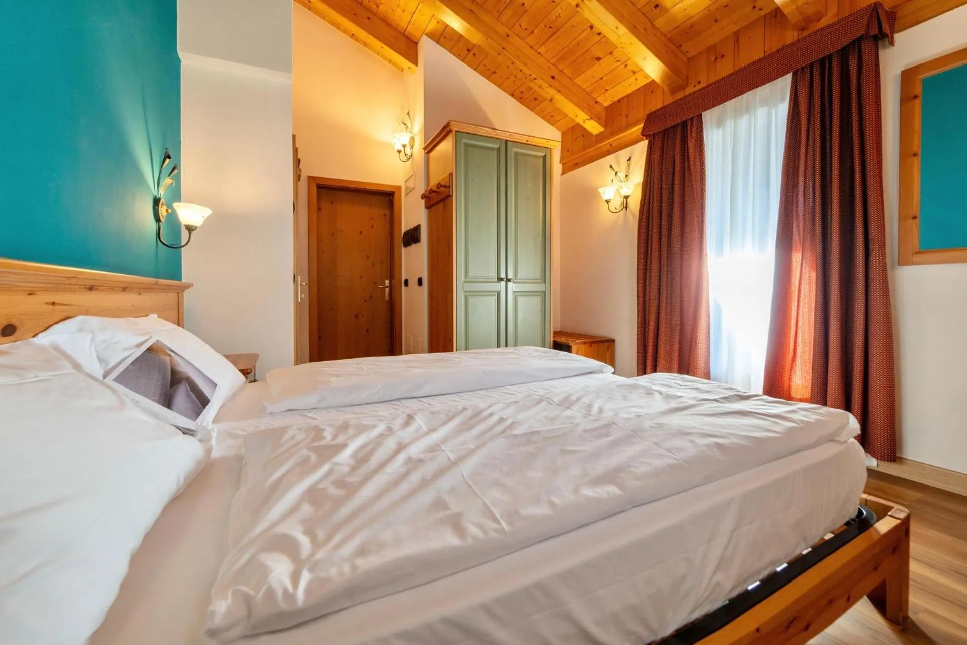 Bed in Hotel Primula