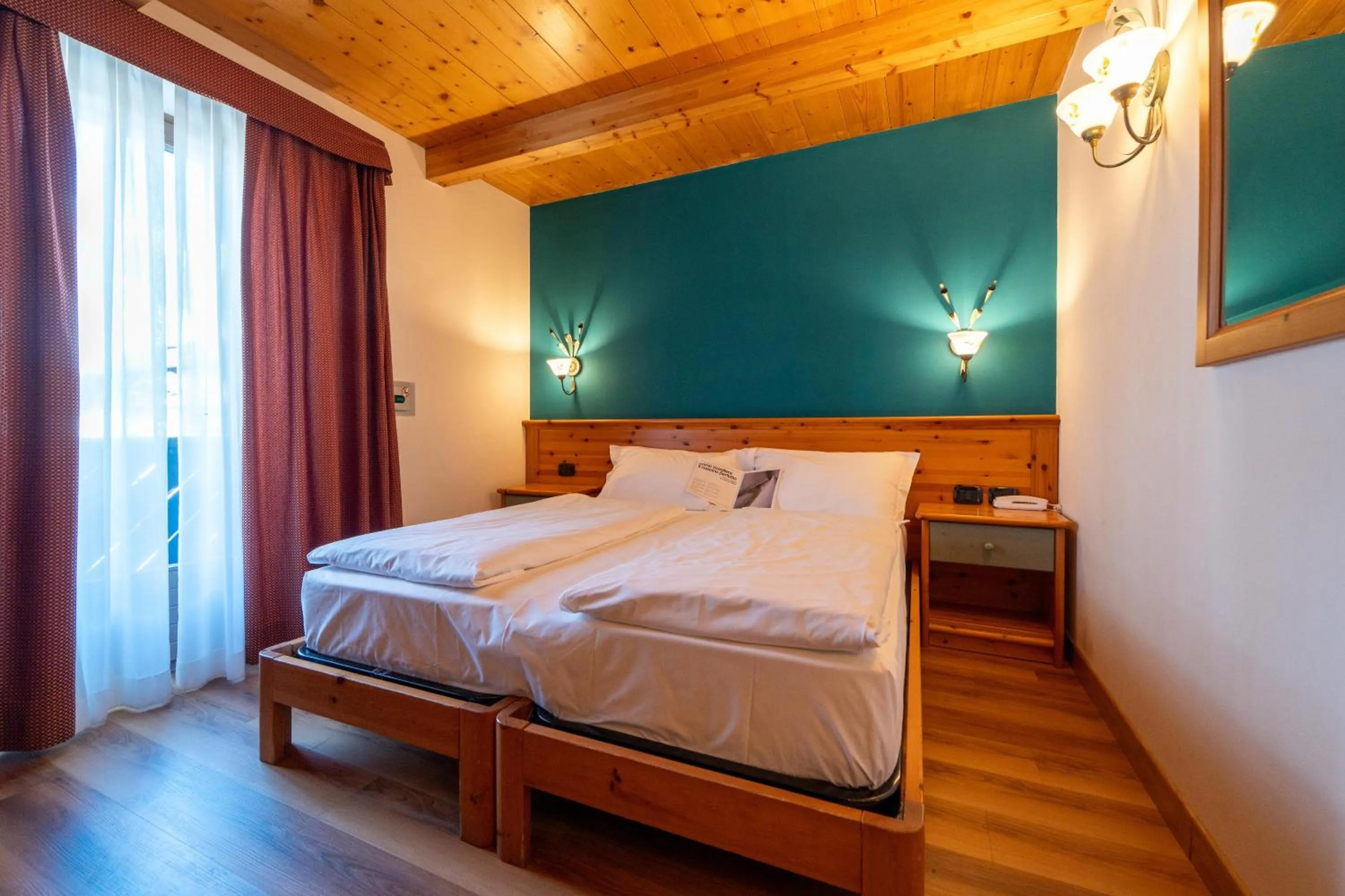 Bed in Hotel Primula