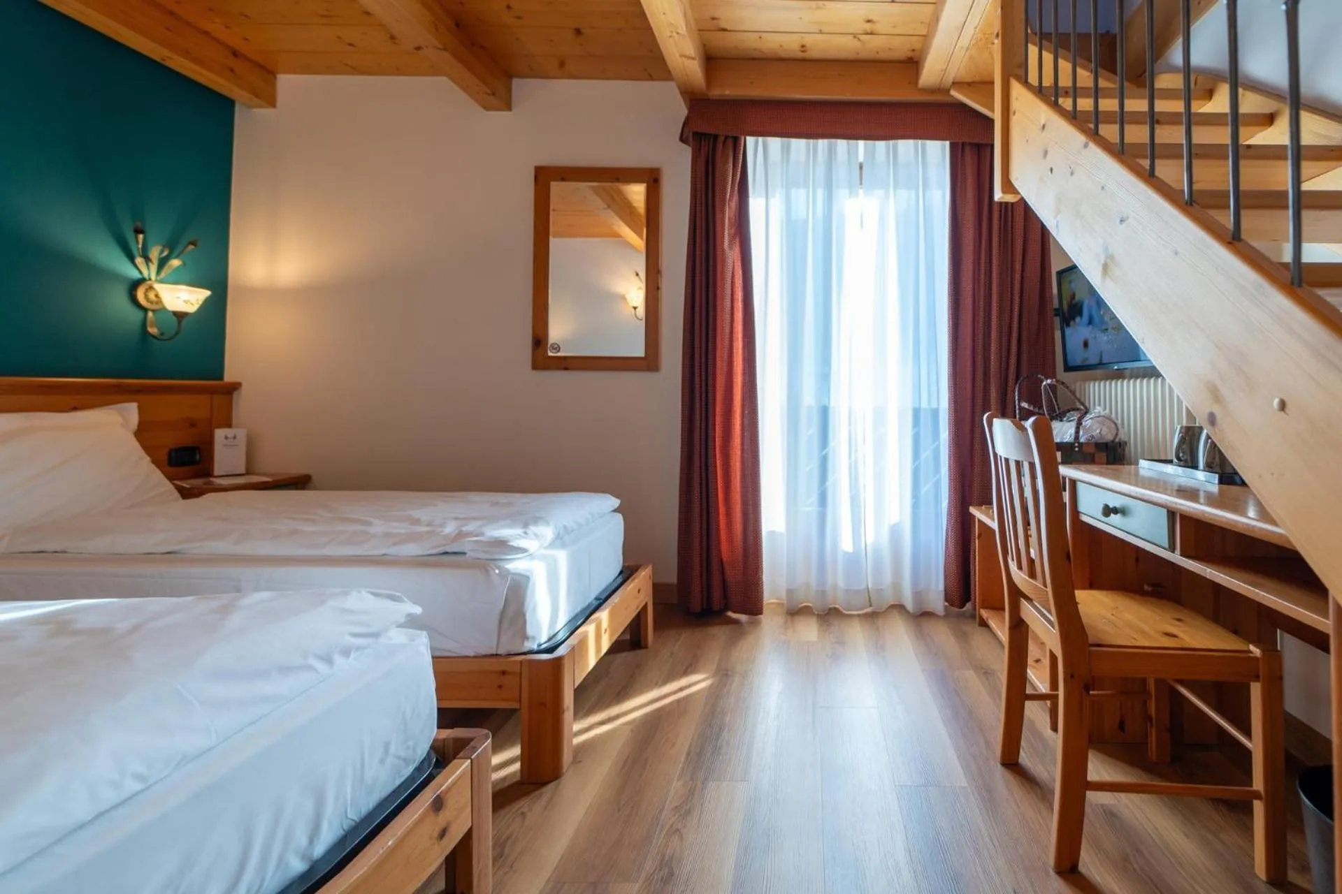 Bed in Hotel Primula