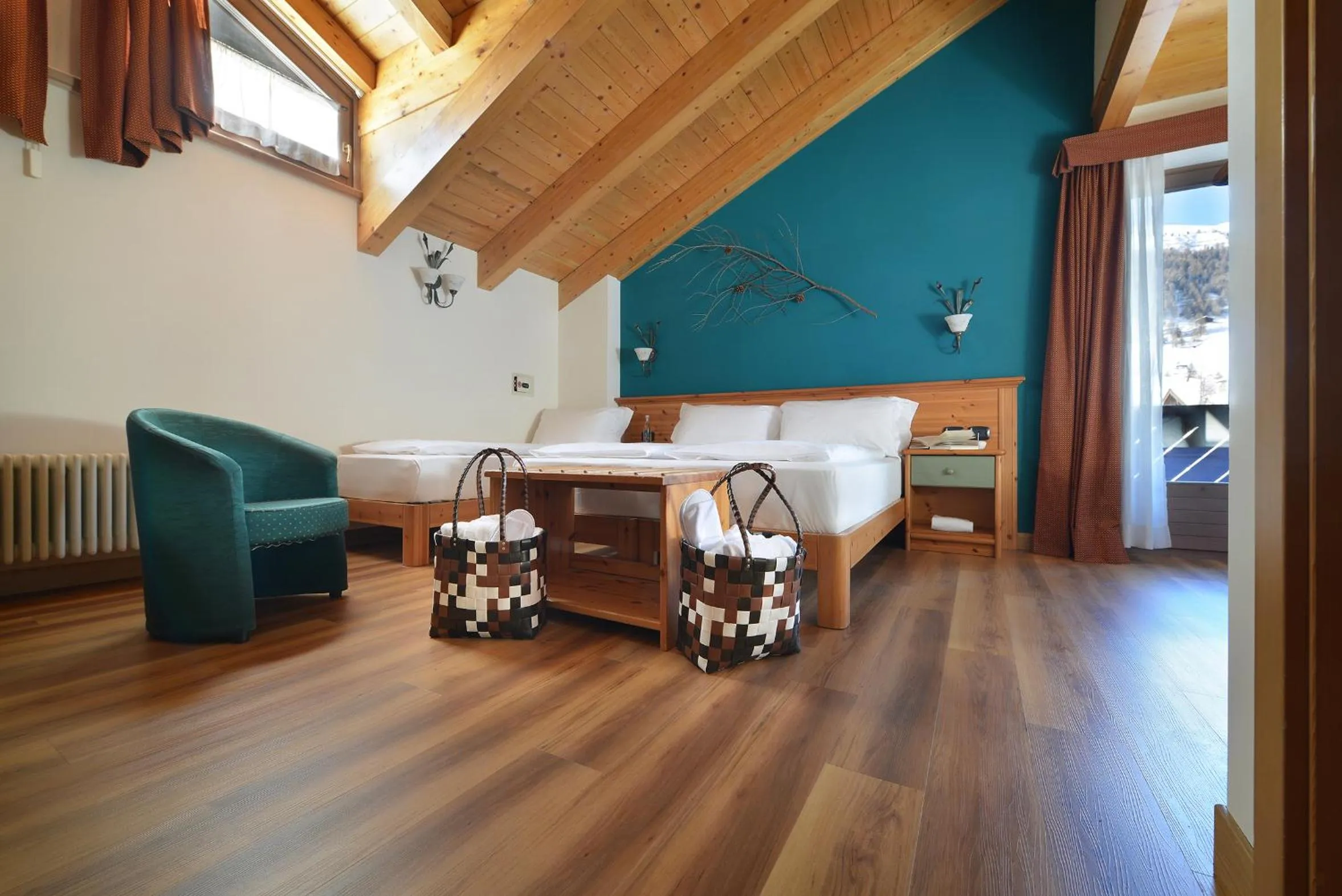 Bed in Hotel Primula